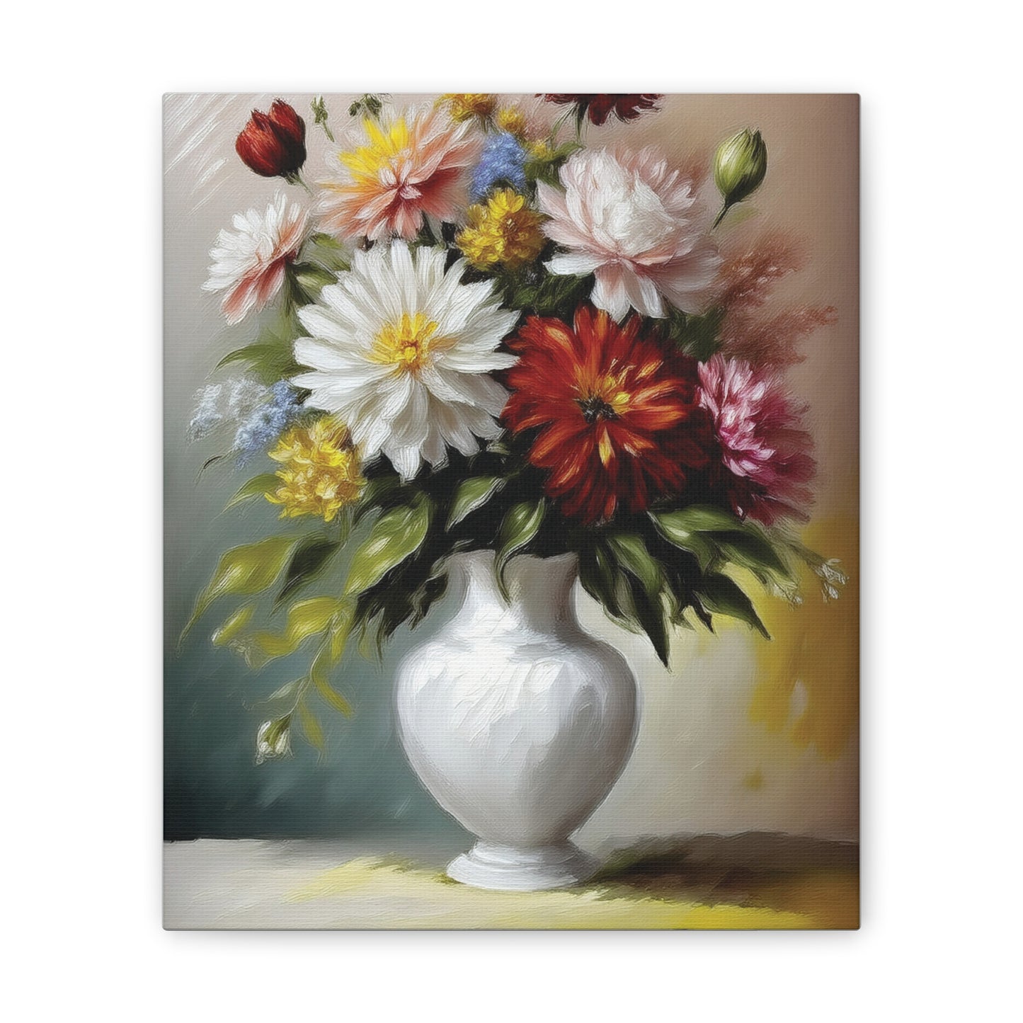 Floral Canvas Print, Beautiful Flower Artwork for Home Decor, Garden Lover Gift, Wall Art for Special Occasions