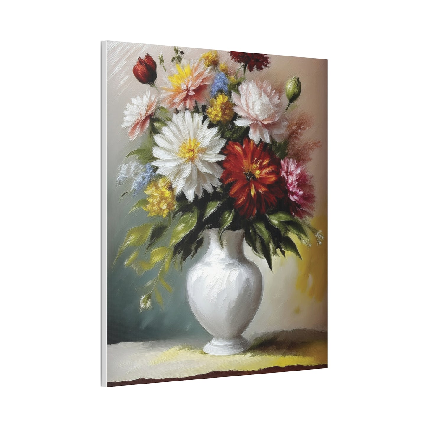 Floral Canvas Print, Beautiful Flower Artwork for Home Decor, Garden Lover Gift, Wall Art for Special Occasions