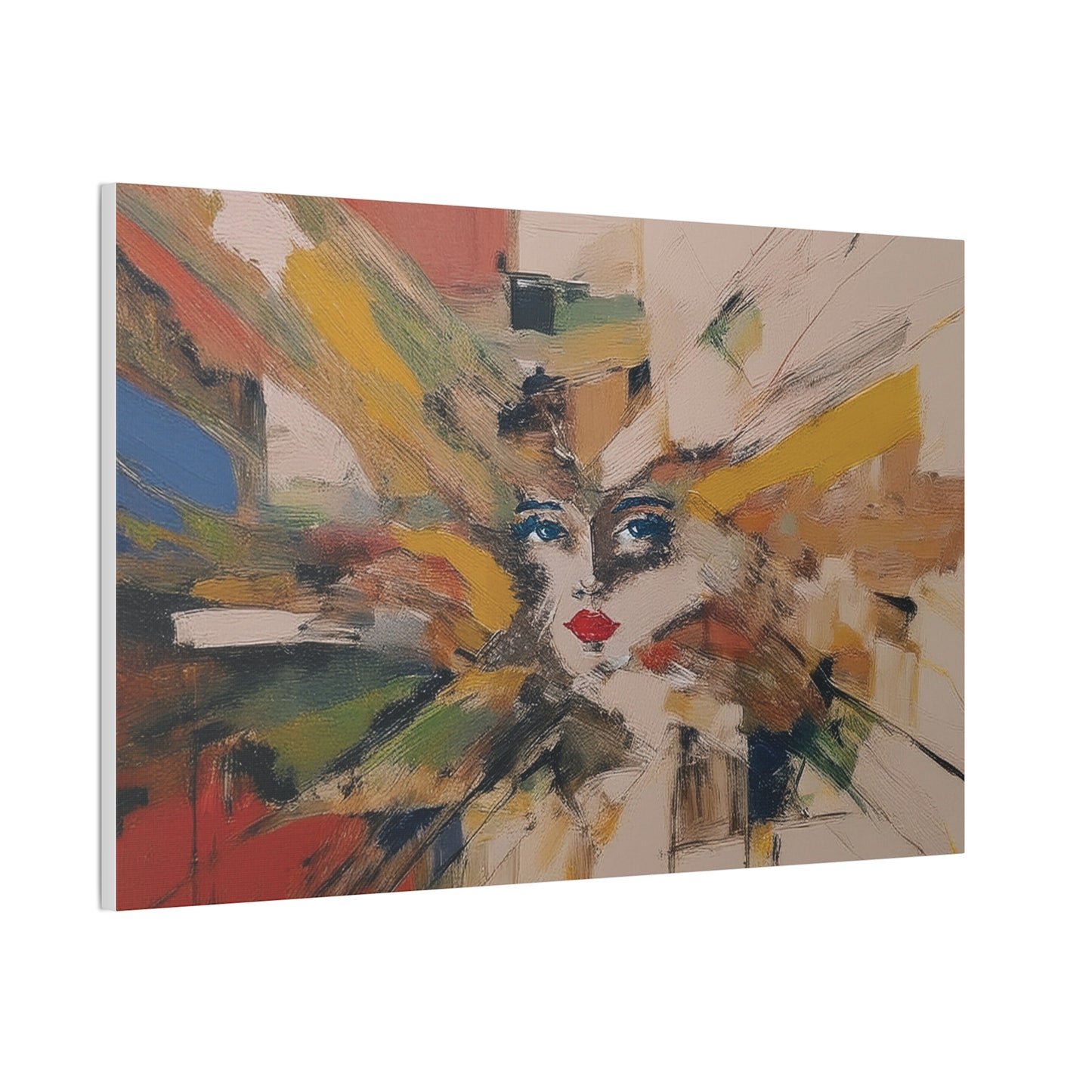 Canvas Stretched Wall Art - Center of Attraction