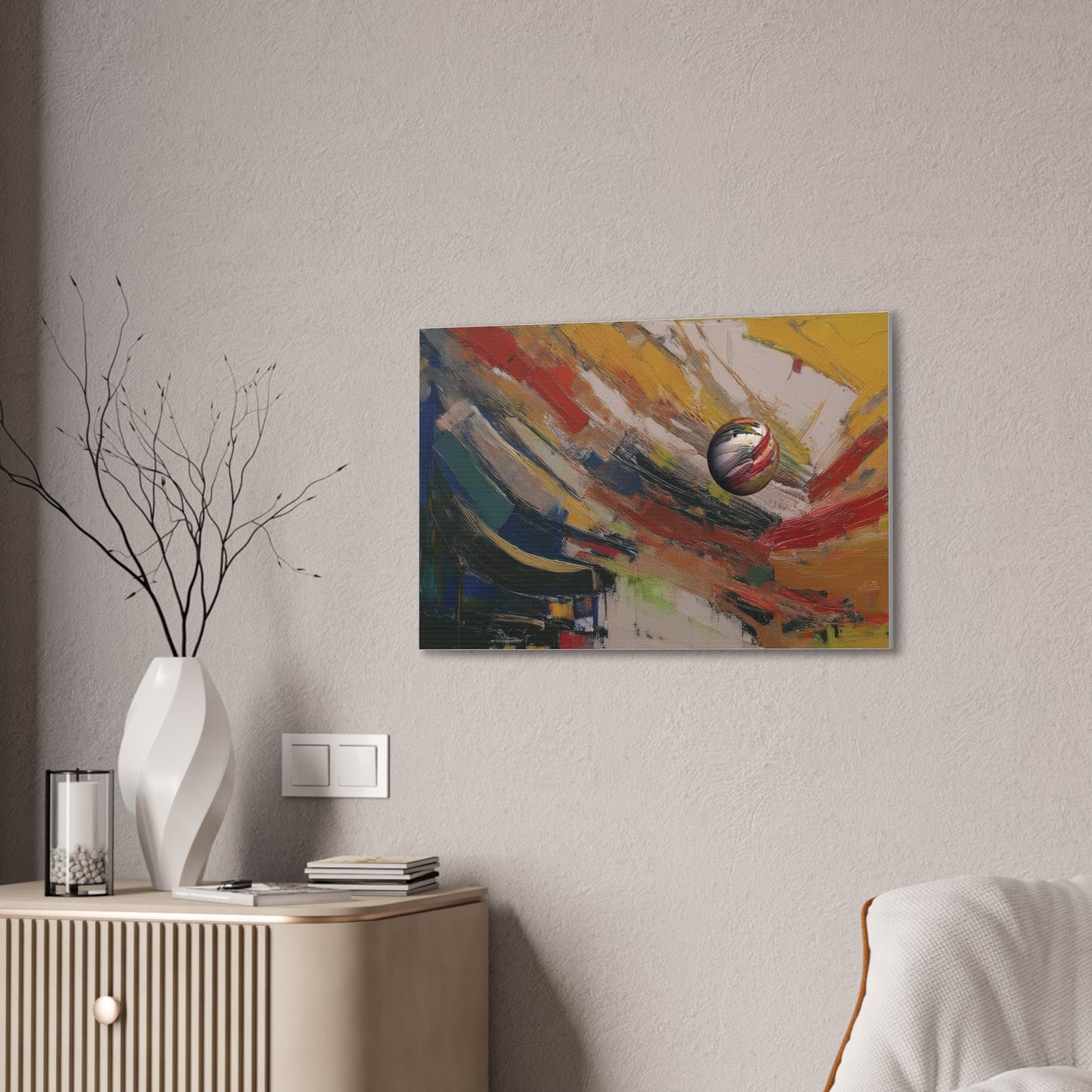 Canvas Stretched, Wall Art - The Orb