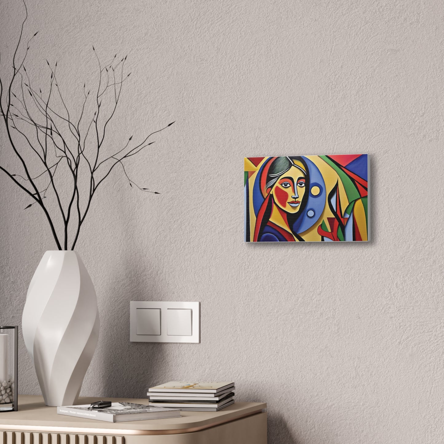 Abstract Art Canvas Print, Colorful Wall Decor for Living Room, Unique Gift for Art Lovers, Modern Home Decoration, Gallery Wall Art