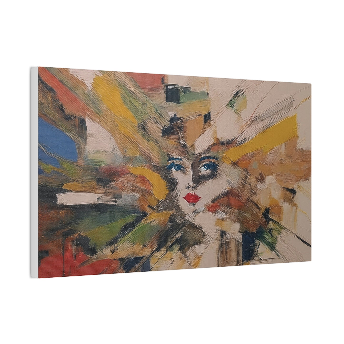 Canvas Stretched Wall Art - Center of Attraction