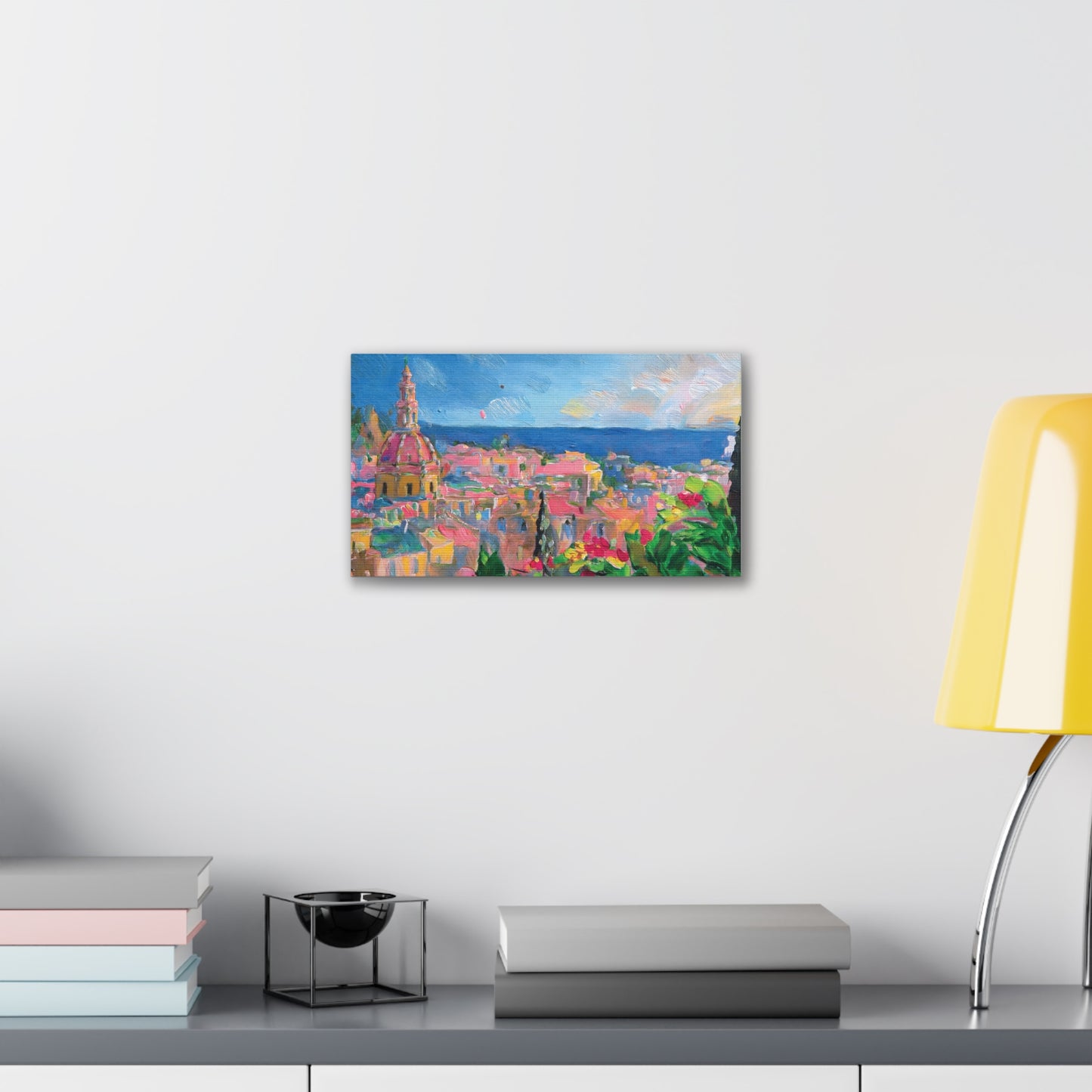 Vibrant Canvas Art Print, Colorful Wall Decor, Home Interior Decoration, Unique Gift for Art Lovers, Gallery Wall Accent