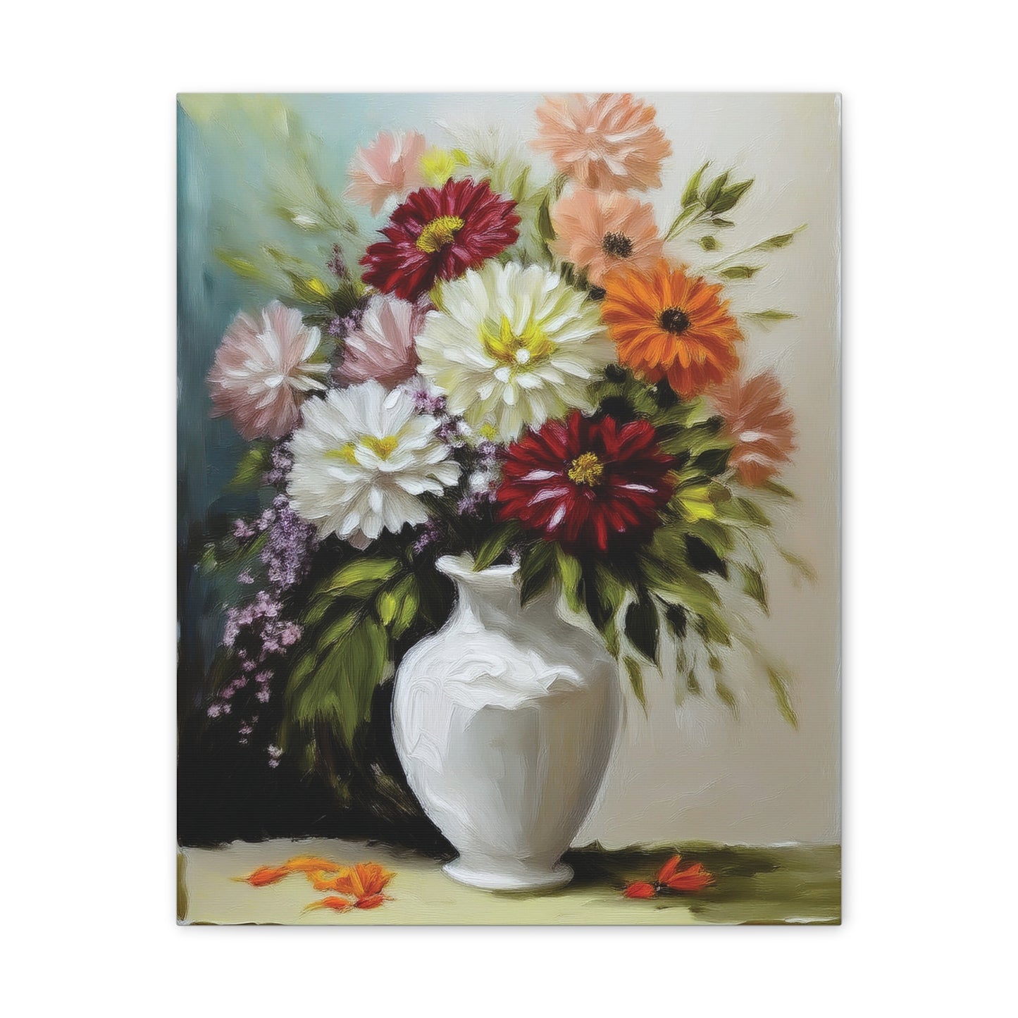 Floral Canvas Art Print, Wall Decor for Home, Gift for Gardeners, Elegant Artwork for Living Room, Unique Gift for Mother’s Day, [...]