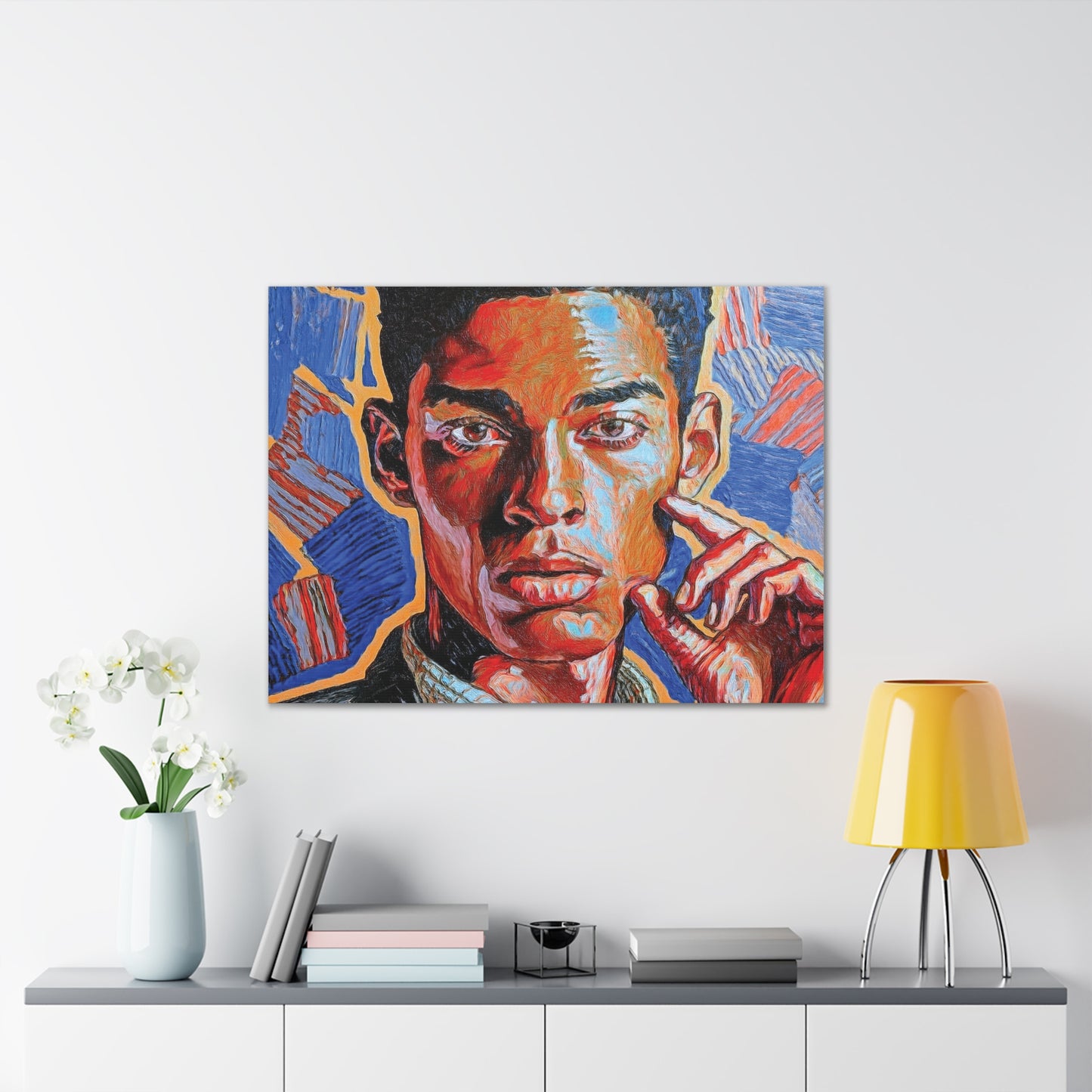 Artistic Canvas Print Portait