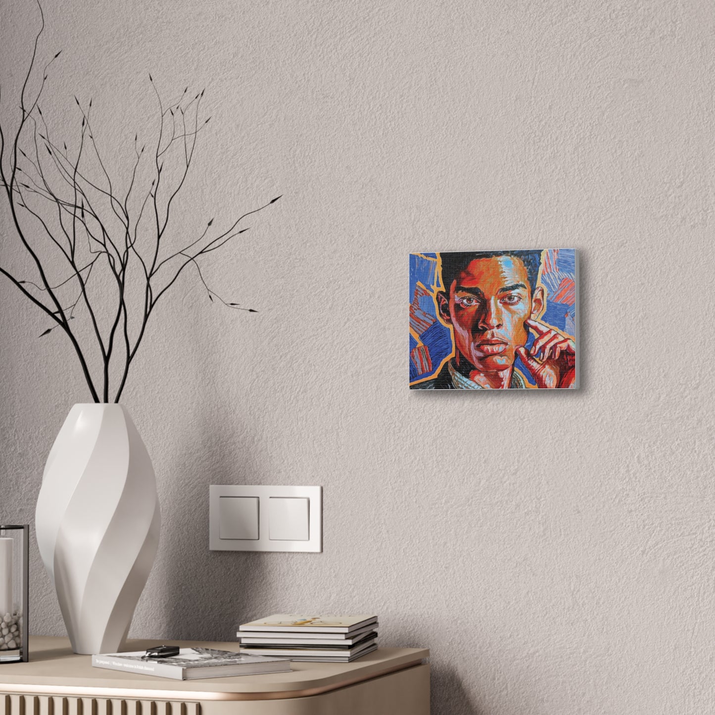 Artistic Canvas Print Portait
