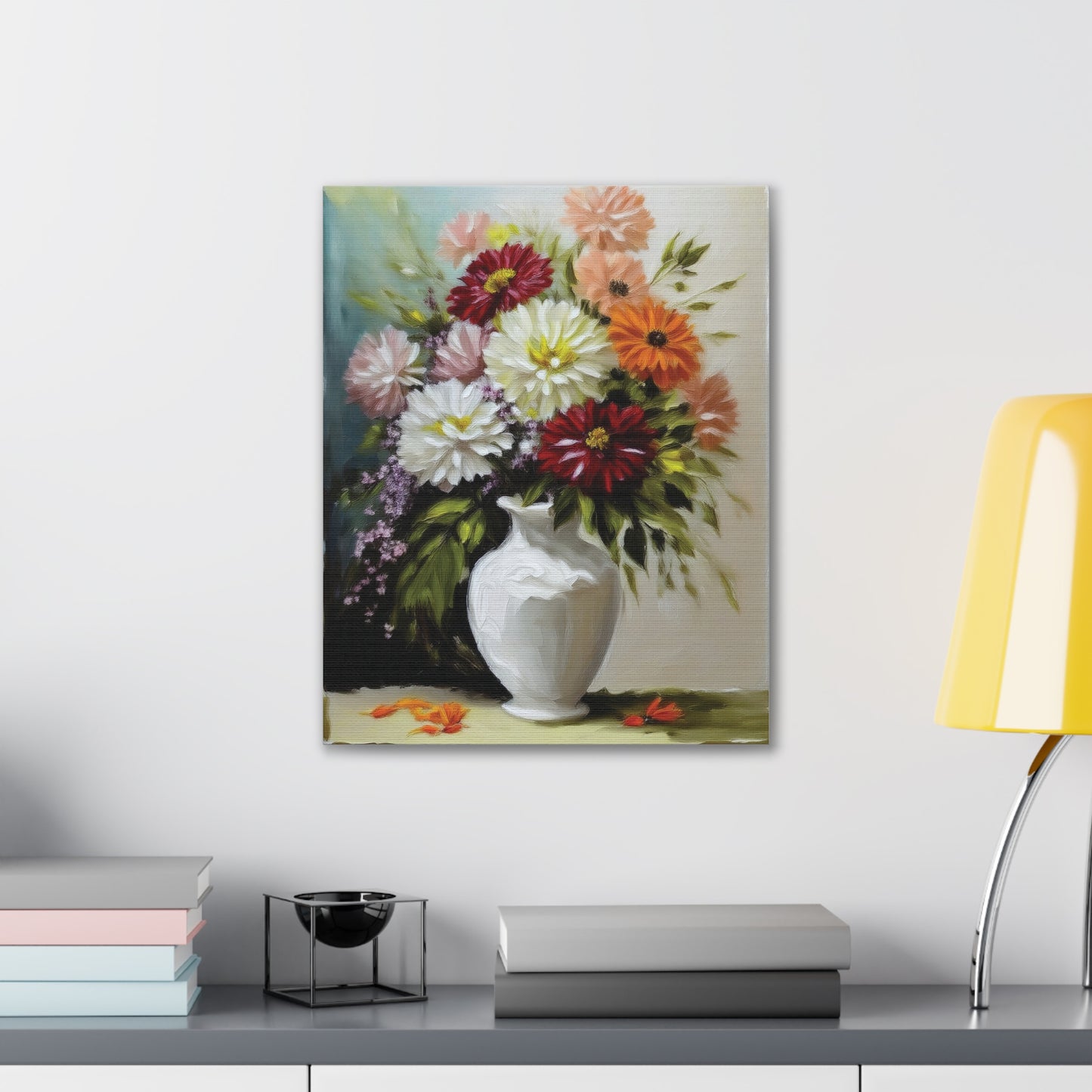 Floral Canvas Art Print, Wall Decor for Home, Gift for Gardeners, Elegant Artwork for Living Room, Unique Gift for Mother’s Day, [...]