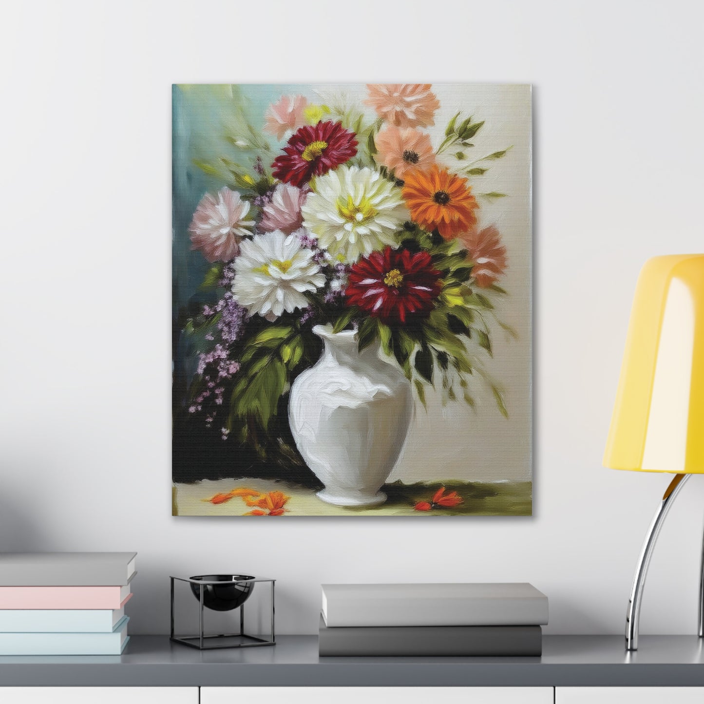 Floral Canvas Art Print, Wall Decor for Home, Gift for Gardeners, Elegant Artwork for Living Room, Unique Gift for Mother’s Day, [...]
