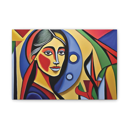 Abstract Art Canvas Print, Colorful Wall Decor for Living Room, Unique Gift for Art Lovers, Modern Home Decoration, Gallery Wall Art