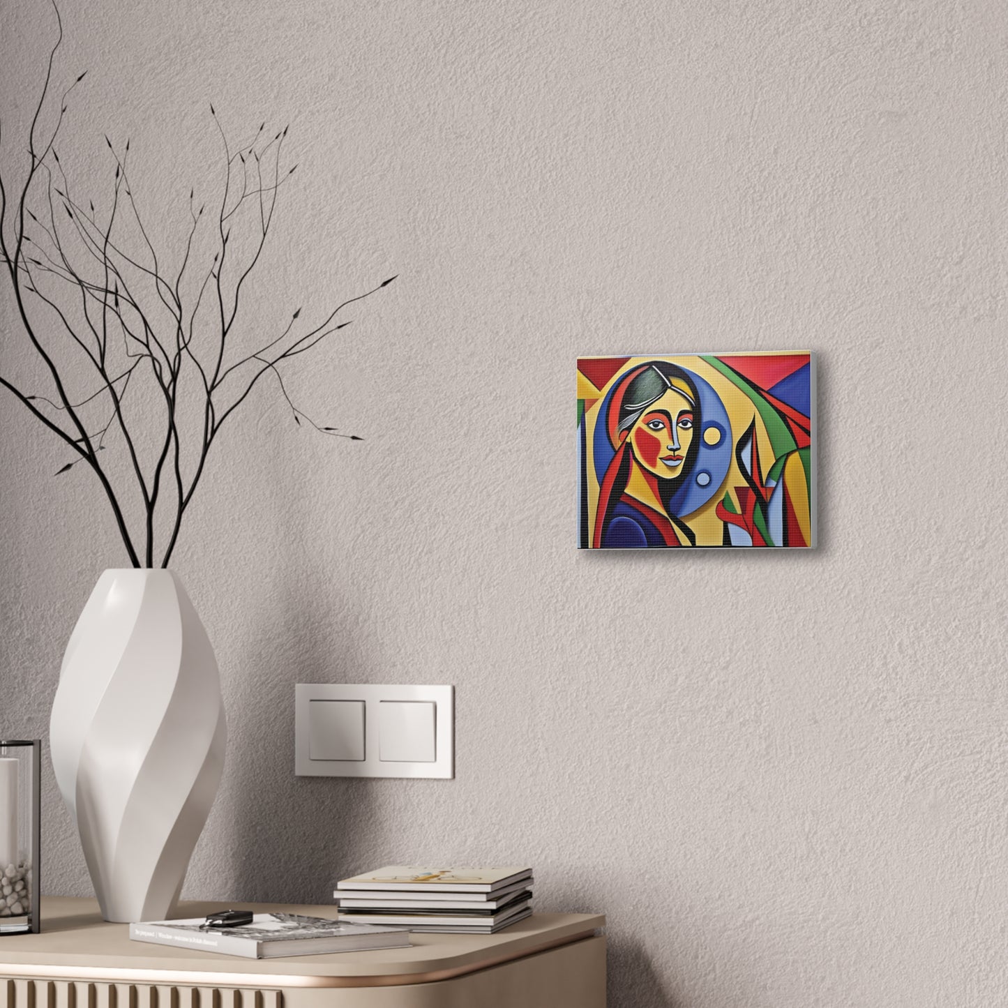 Abstract Art Canvas Print, Colorful Wall Decor for Living Room, Unique Gift for Art Lovers, Modern Home Decoration, Gallery Wall Art