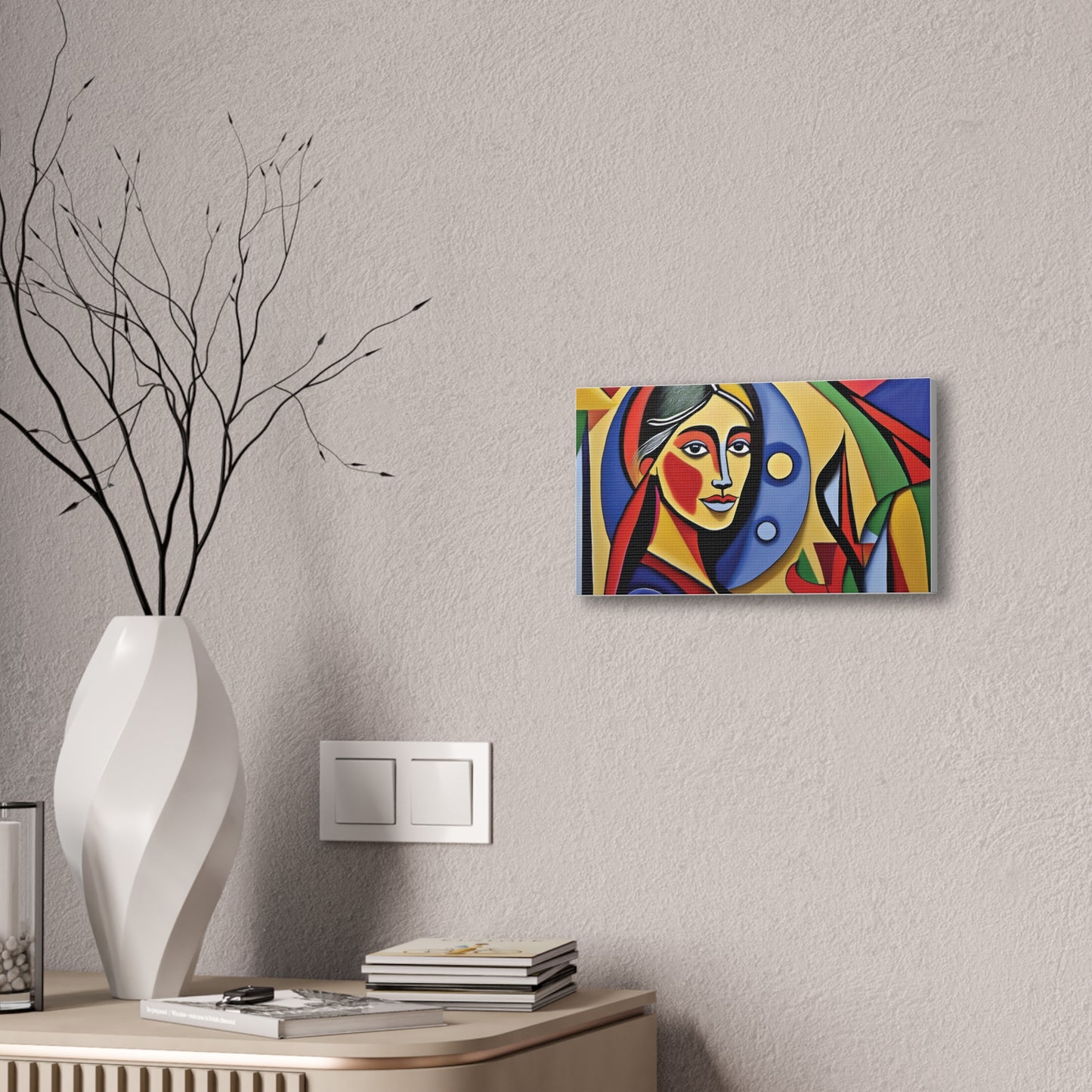 Abstract Art Canvas Print, Colorful Wall Decor for Living Room, Unique Gift for Art Lovers, Modern Home Decoration, Gallery Wall Art