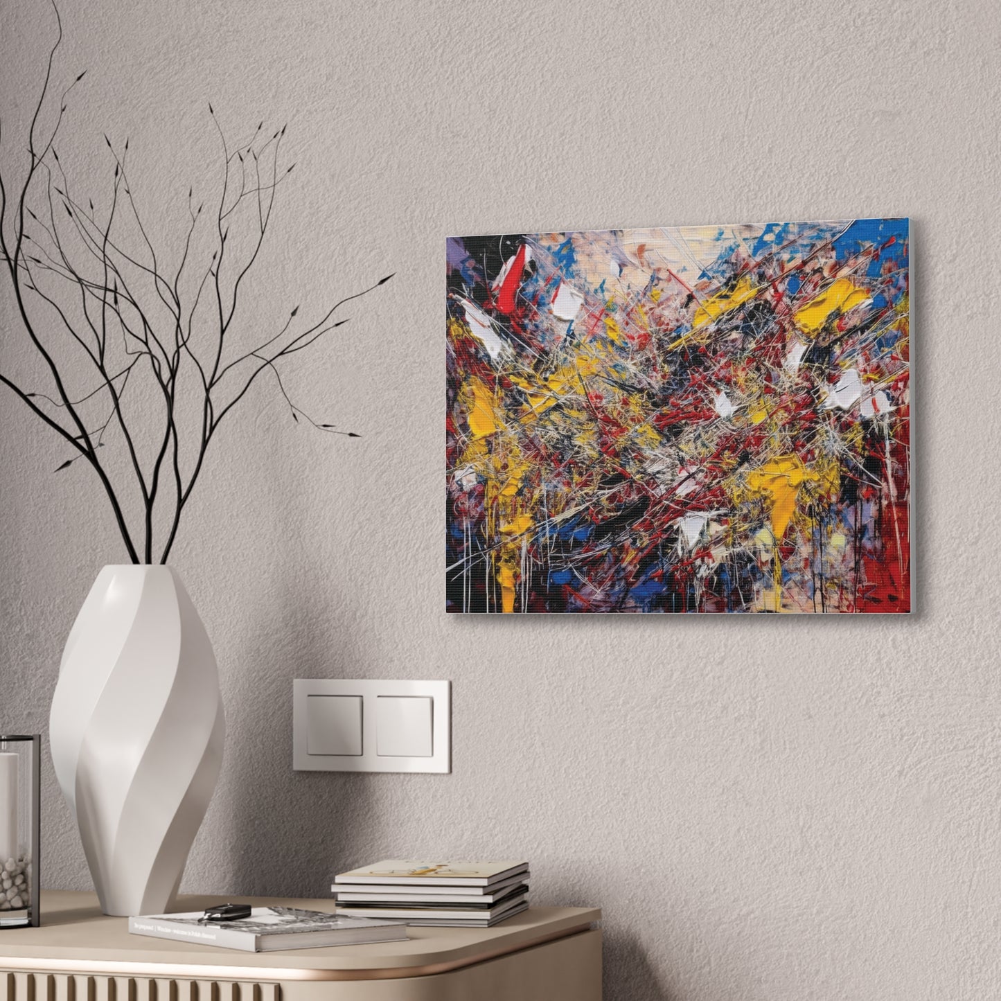 Canvas Stretched Wall Art - Magnum Opus