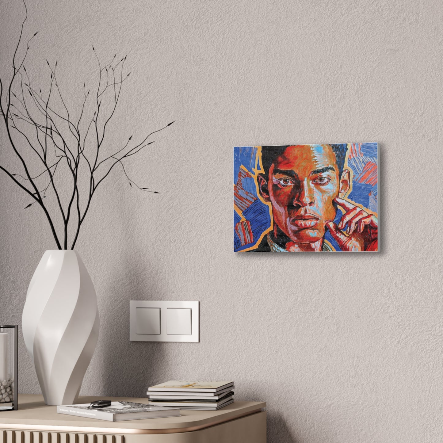 Artistic Canvas Print Portait