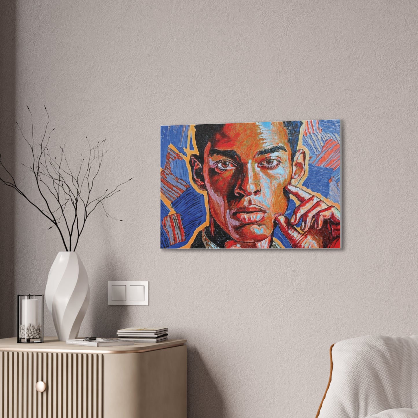 Artistic Canvas Print Portait