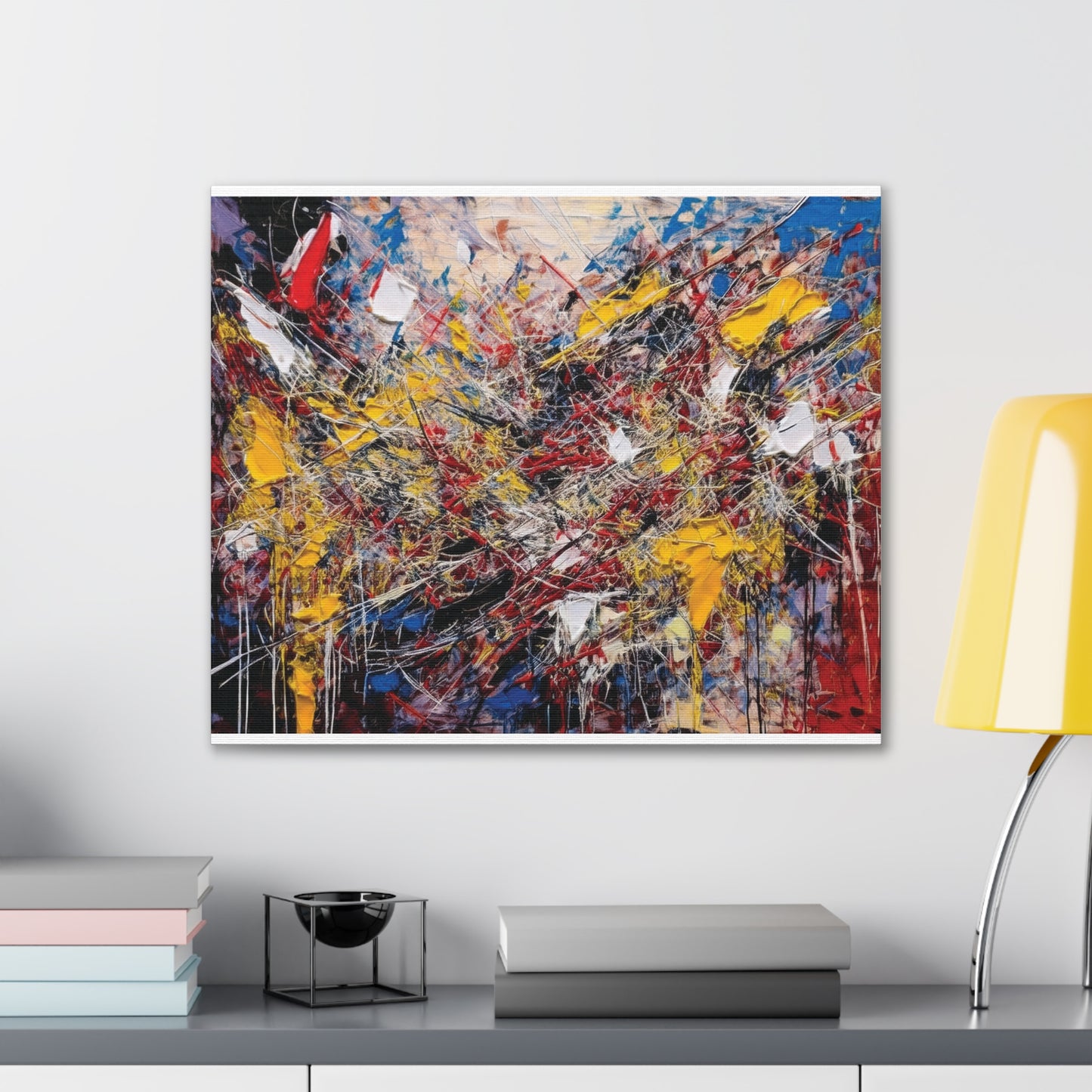 Canvas Stretched Wall Art - Magnum Opus