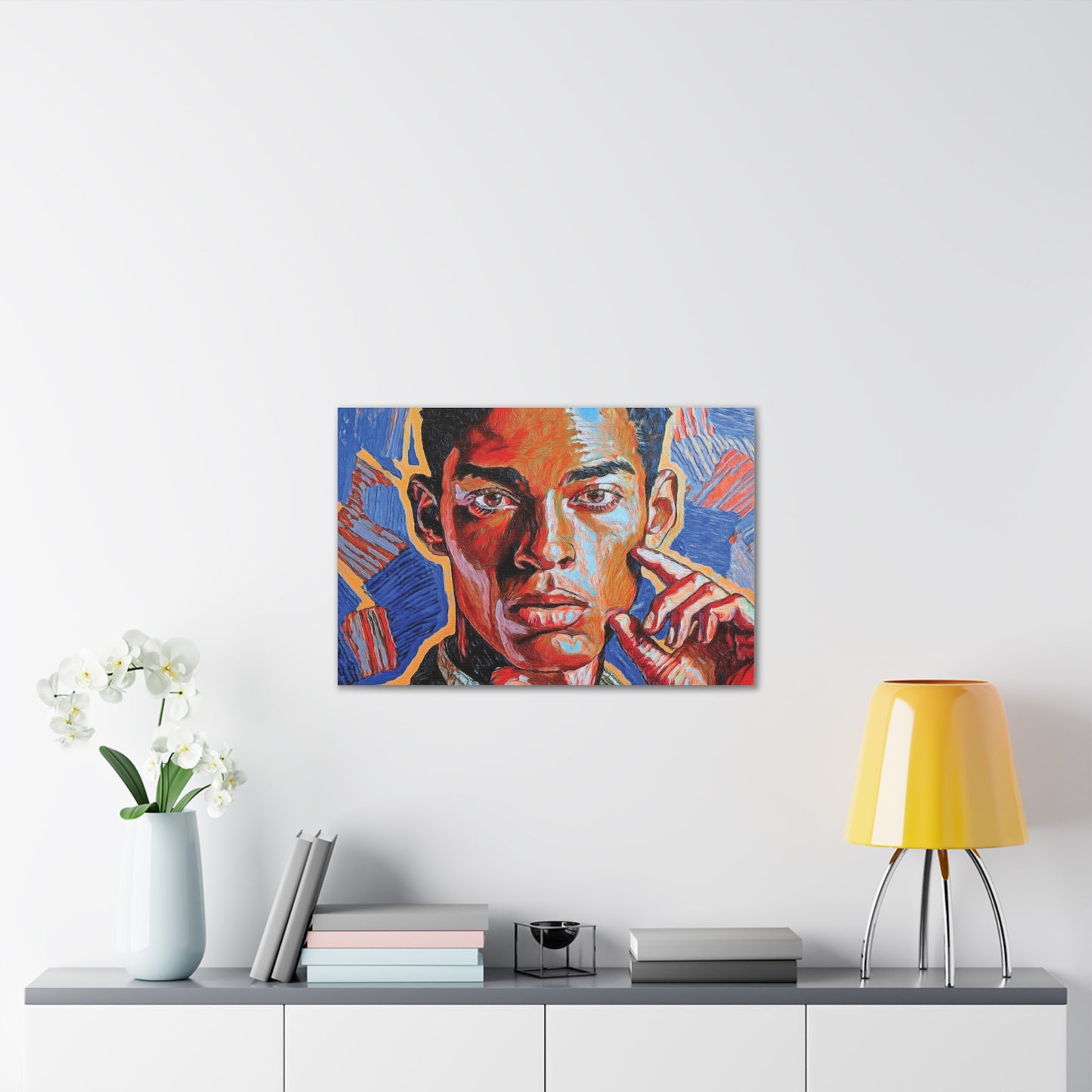 Artistic Canvas Print Portait