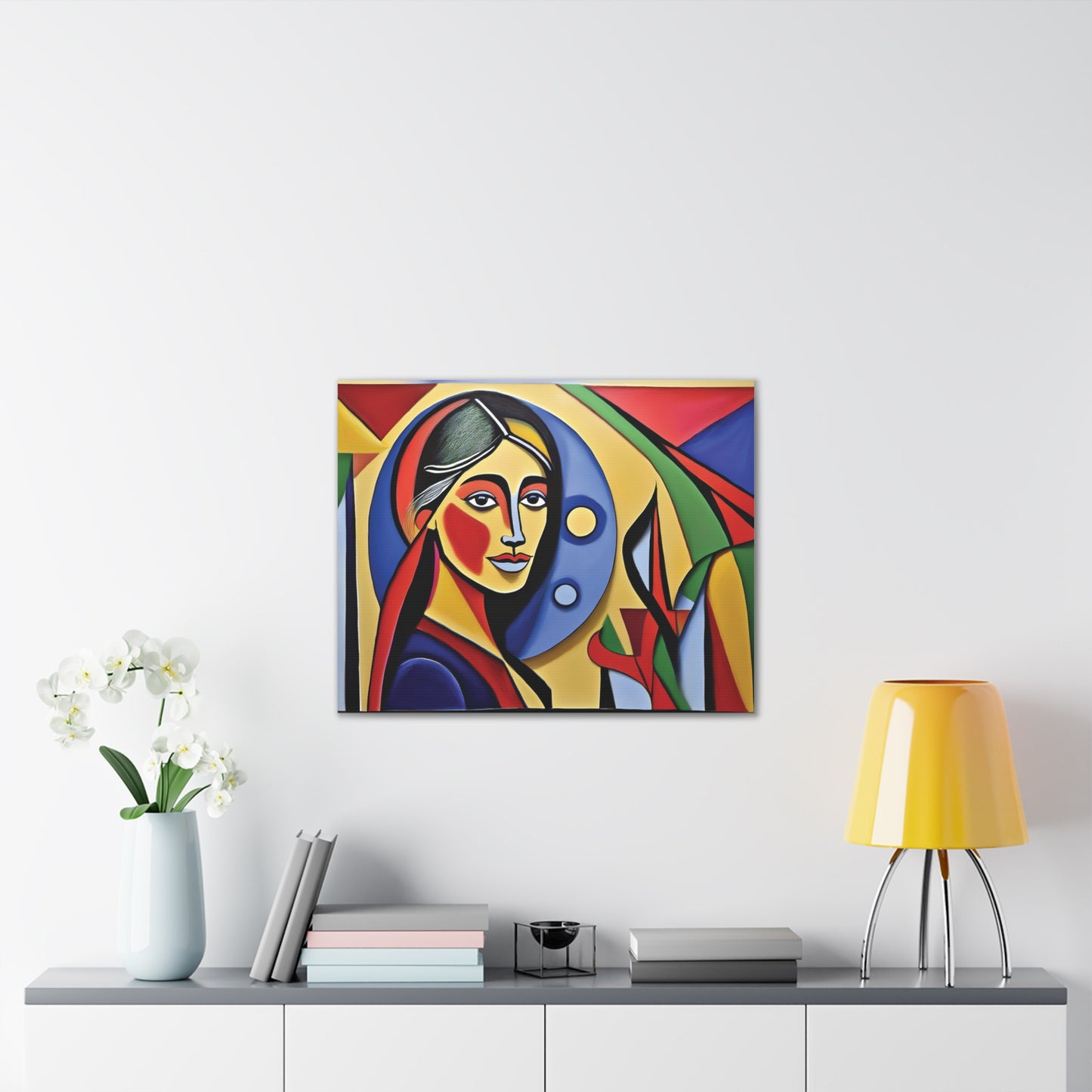 Abstract Art Canvas Print, Colorful Wall Decor for Living Room, Unique Gift for Art Lovers, Modern Home Decoration, Gallery Wall Art
