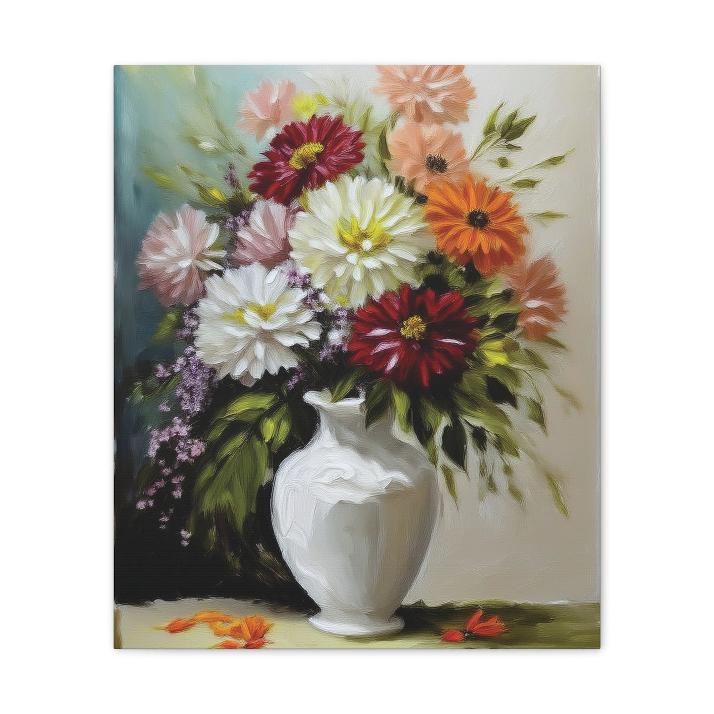 Floral Canvas Art Print, Wall Decor for Home, Gift for Gardeners, Elegant Artwork for Living Room, Unique Gift for Mother’s Day, [...]