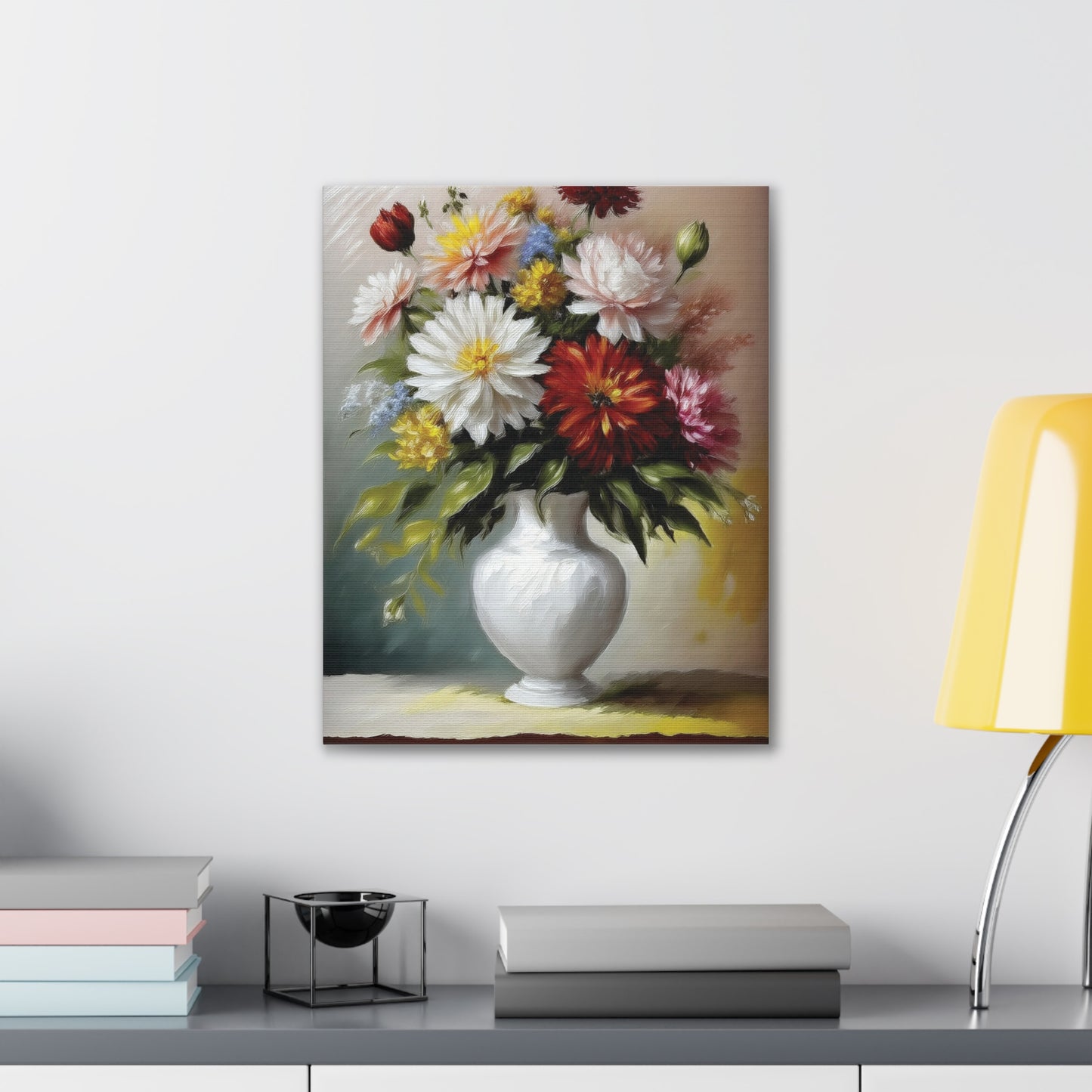 Floral Canvas Print, Beautiful Flower Artwork for Home Decor, Garden Lover Gift, Wall Art for Special Occasions