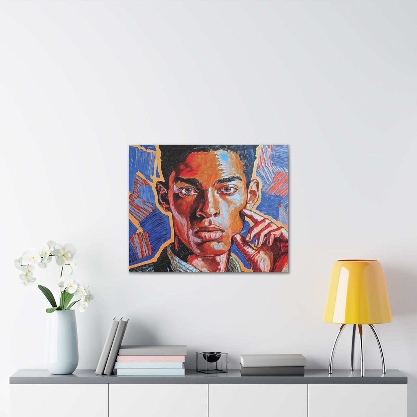 Artistic Canvas Print Portait