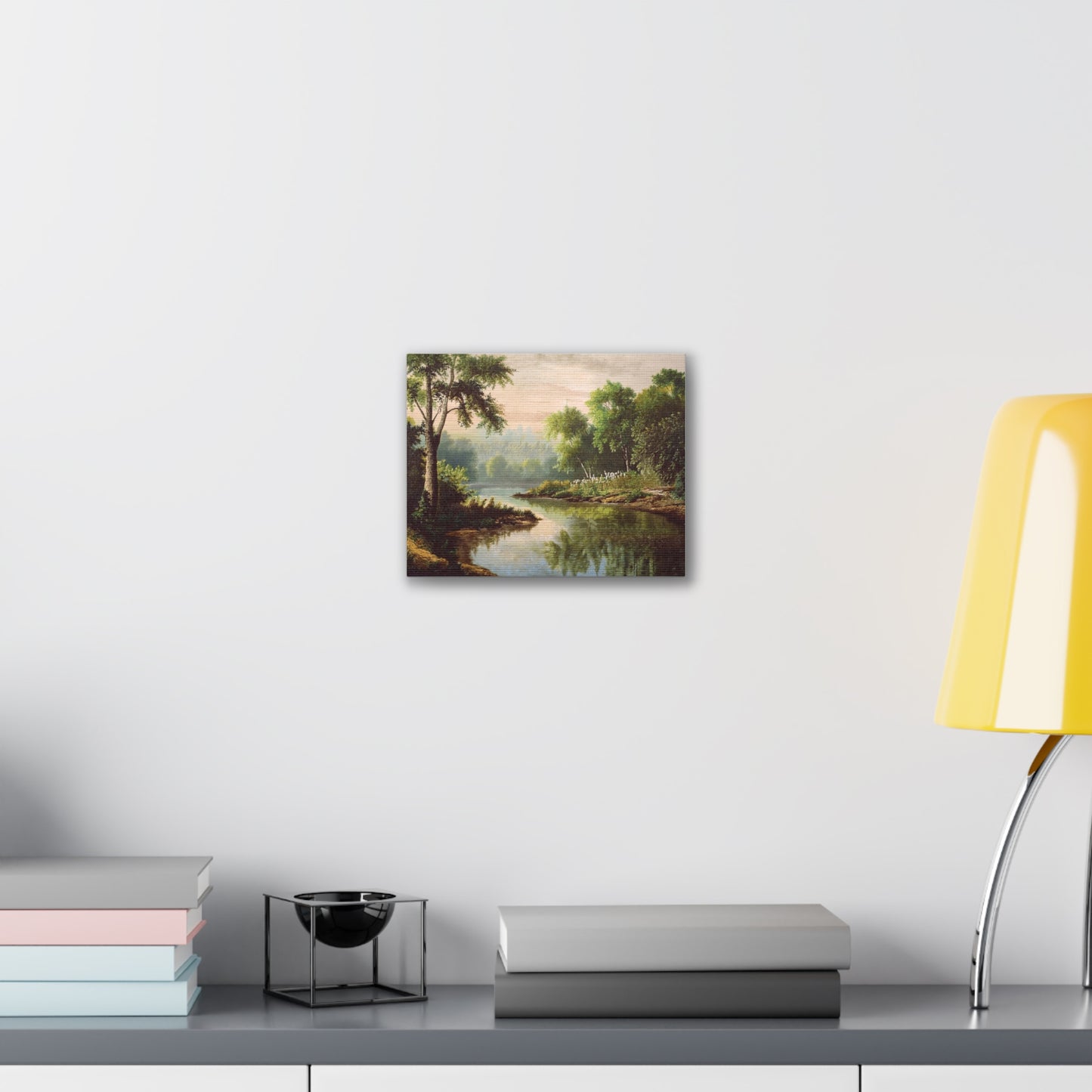 Serene Landscape Canvas Print, Nature Wall Art, Rustic Home Decor, Scenic Art, Tranquil Room Decoration, Gift for Nature Lovers