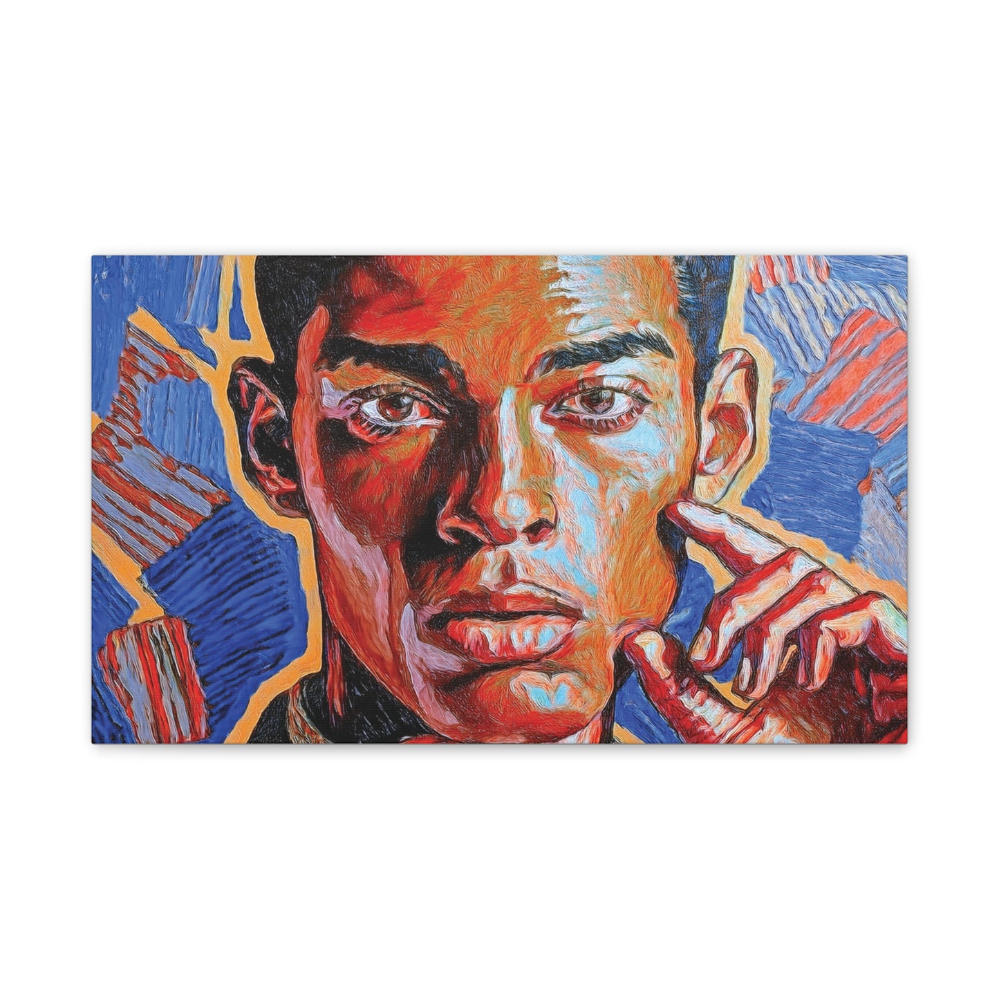 Artistic Canvas Print Portait