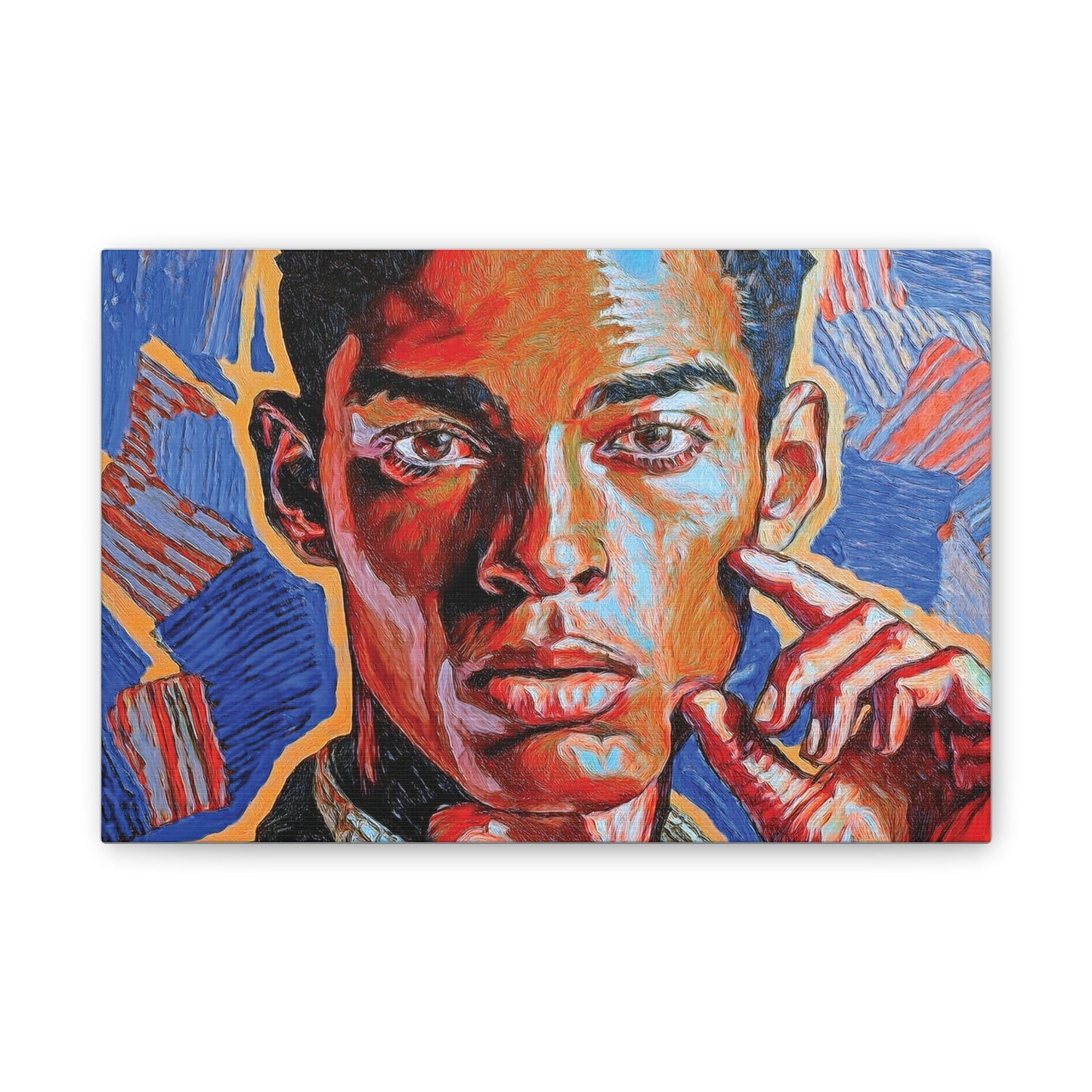 Artistic Canvas Print Portait