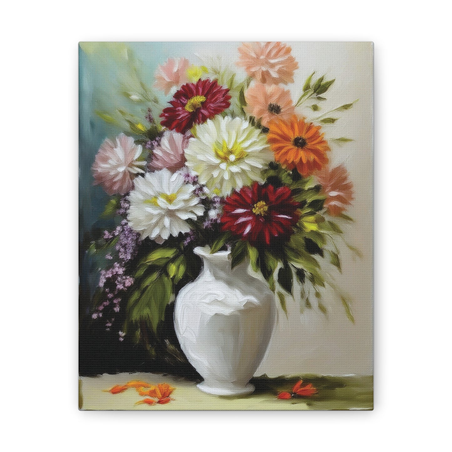 Floral Canvas Art Print, Wall Decor for Home, Gift for Gardeners, Elegant Artwork for Living Room, Unique Gift for Mother’s Day, [...]