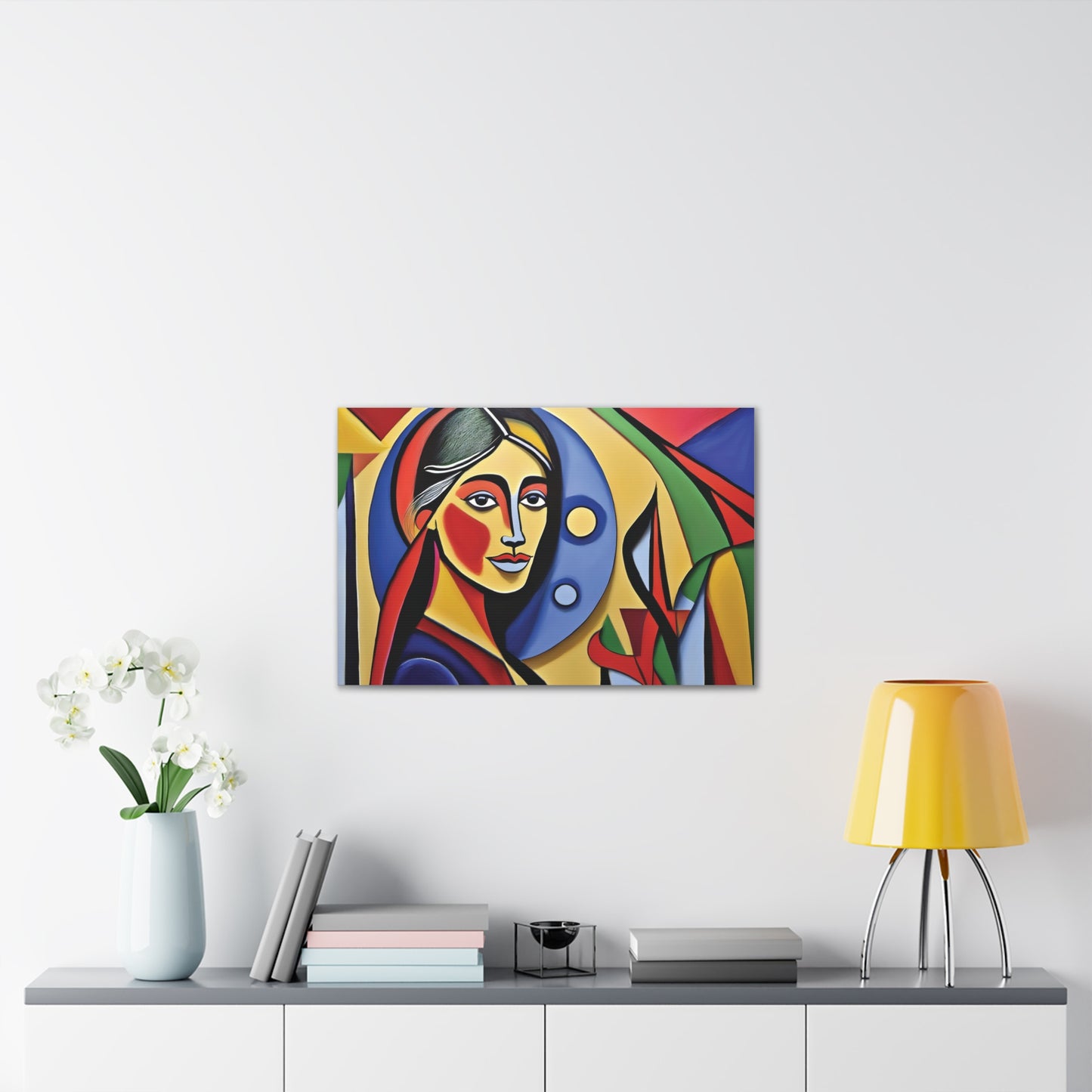 Abstract Art Canvas Print, Colorful Wall Decor for Living Room, Unique Gift for Art Lovers, Modern Home Decoration, Gallery Wall Art