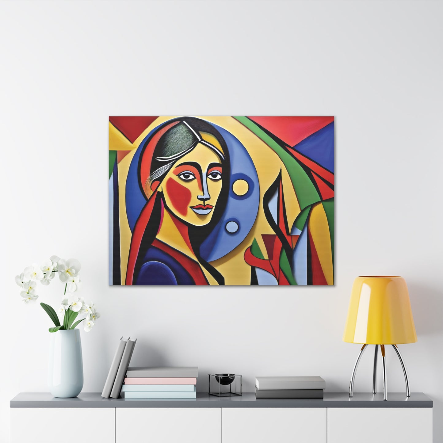 Abstract Art Canvas Print, Colorful Wall Decor for Living Room, Unique Gift for Art Lovers, Modern Home Decoration, Gallery Wall Art
