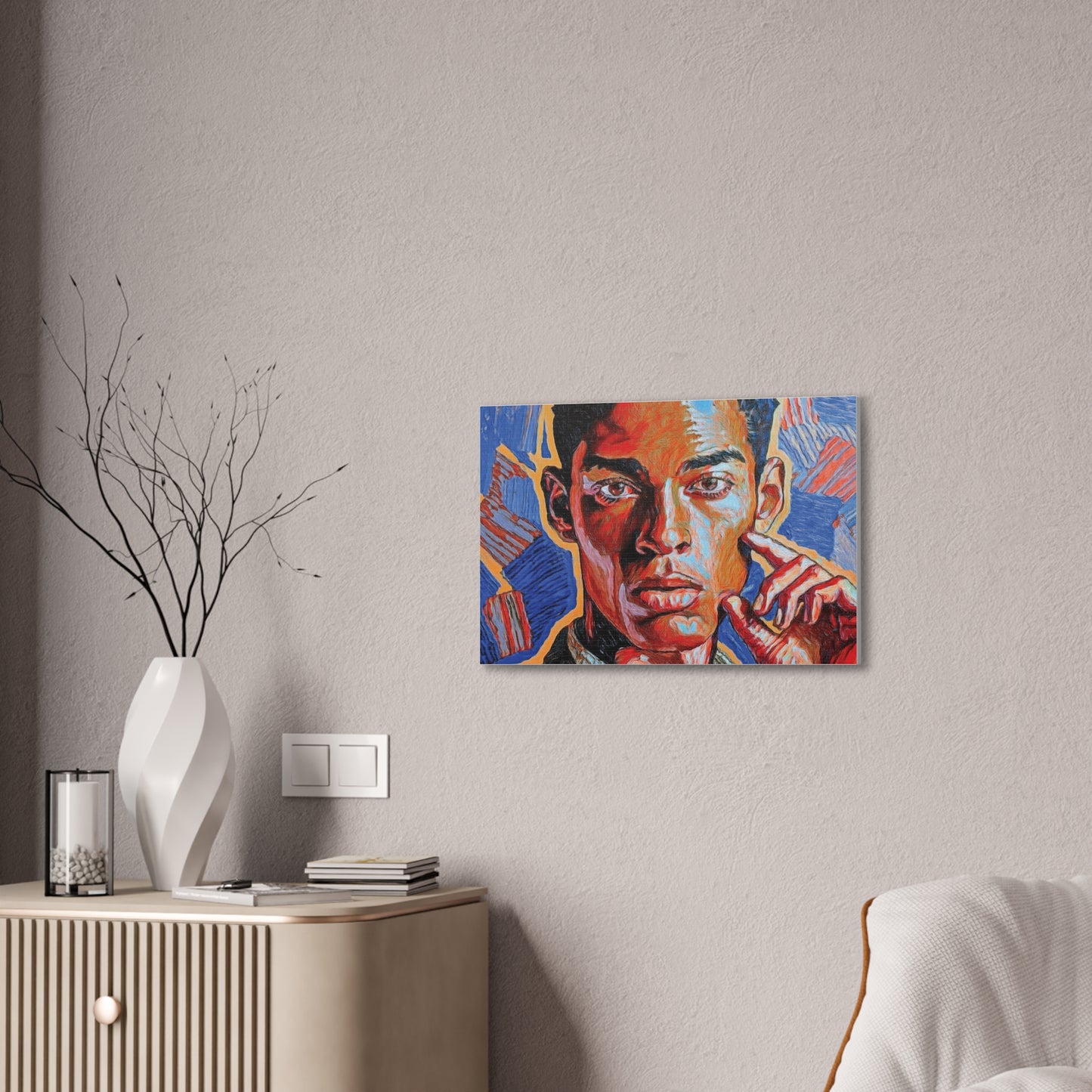 Artistic Canvas Print Portait