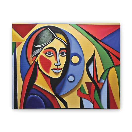 Abstract Art Canvas Print, Colorful Wall Decor for Living Room, Unique Gift for Art Lovers, Modern Home Decoration, Gallery Wall Art