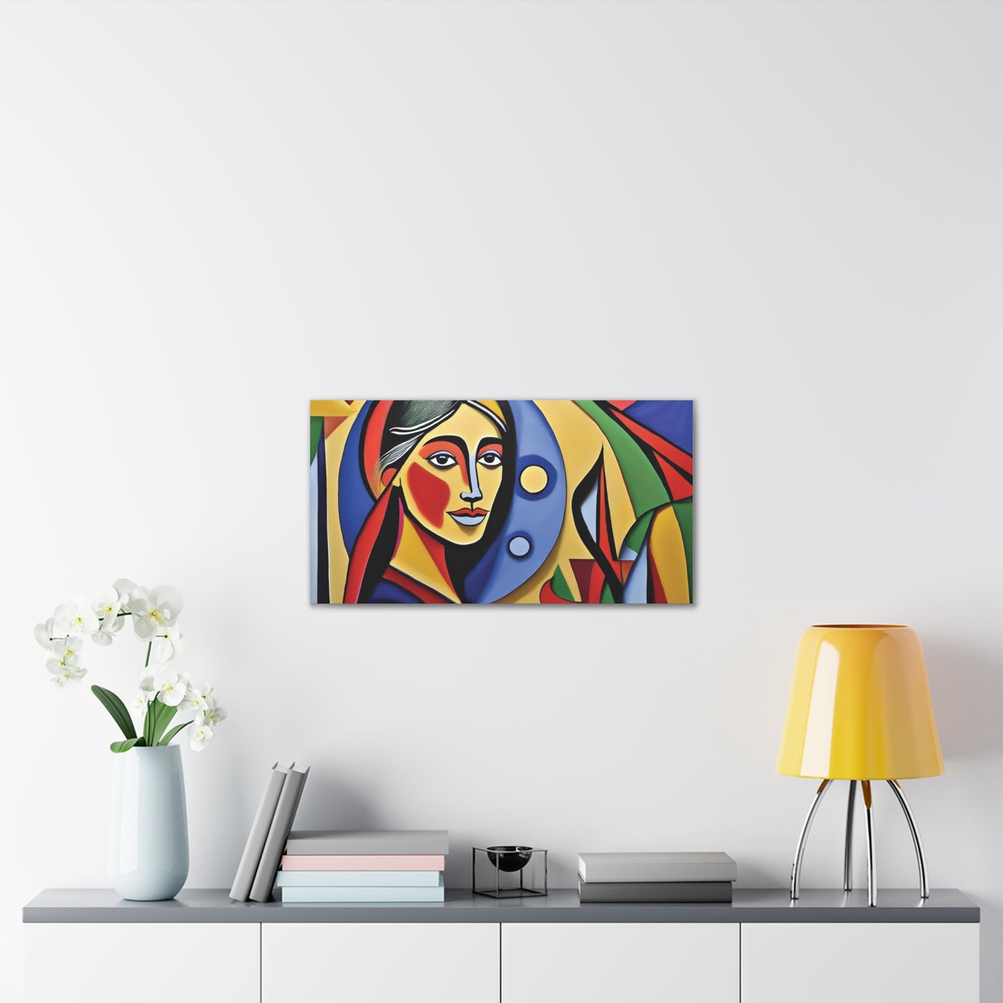 Abstract Art Canvas Print, Colorful Wall Decor for Living Room, Unique Gift for Art Lovers, Modern Home Decoration, Gallery Wall Art