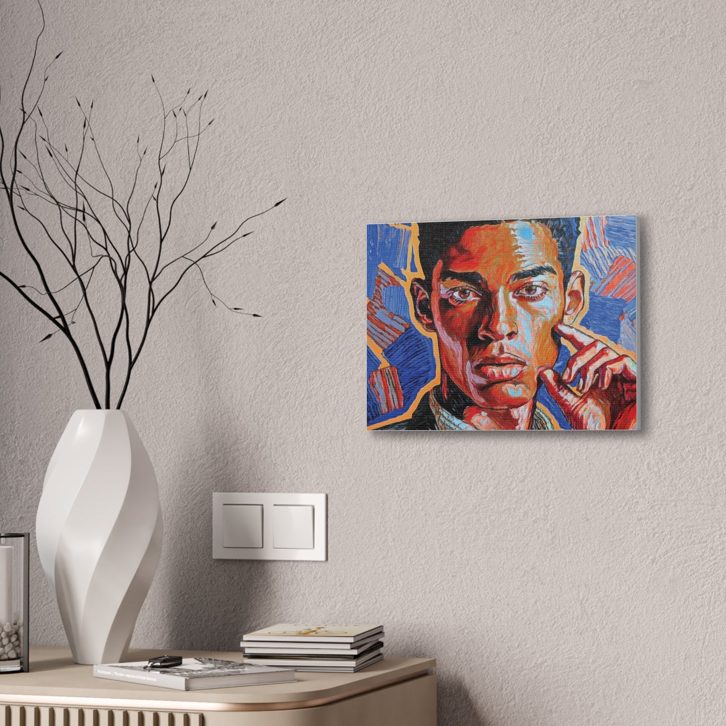 Artistic Canvas Print Portait