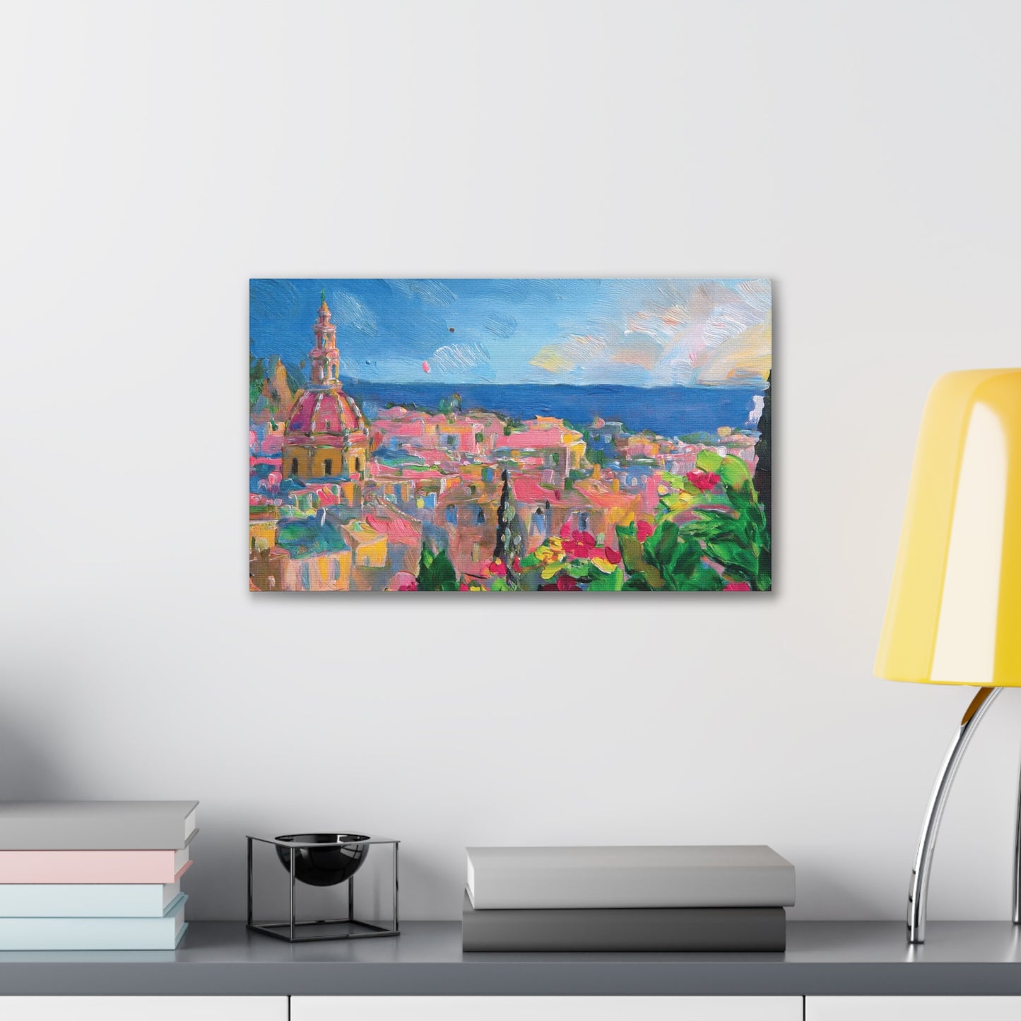 Vibrant Canvas Art Print, Colorful Wall Decor, Home Interior Decoration, Unique Gift for Art Lovers, Gallery Wall Accent