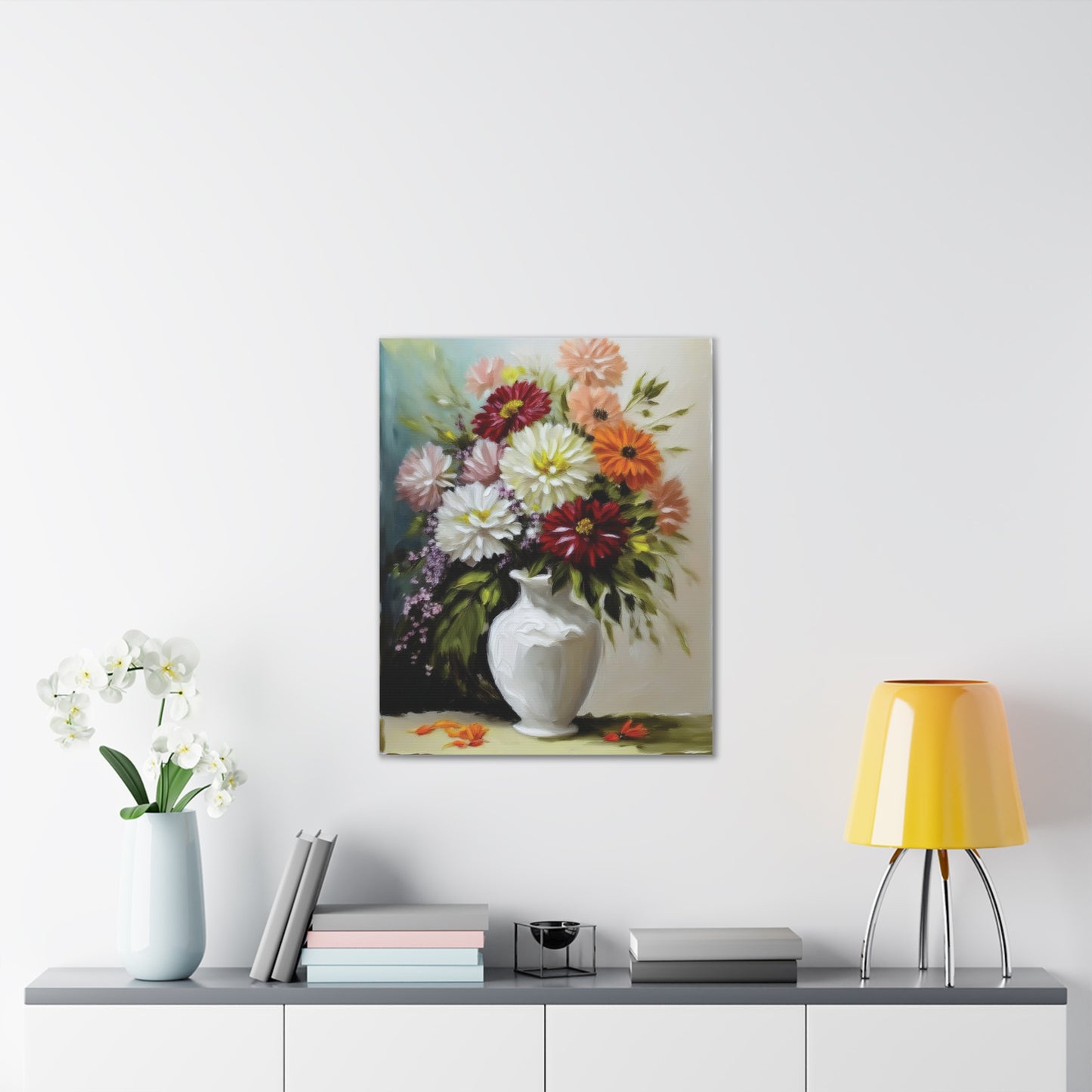 Floral Canvas Art Print, Wall Decor for Home, Gift for Gardeners, Elegant Artwork for Living Room, Unique Gift for Mother’s Day, [...]