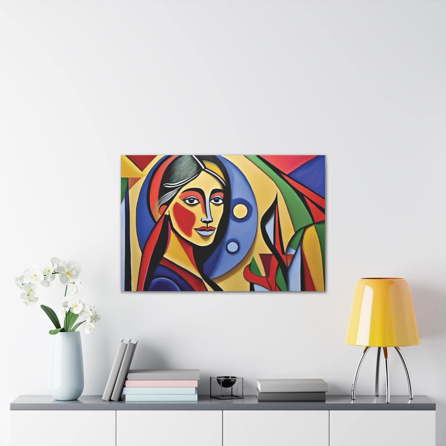 Abstract Art Canvas Print, Colorful Wall Decor for Living Room, Unique Gift for Art Lovers, Modern Home Decoration, Gallery Wall Art
