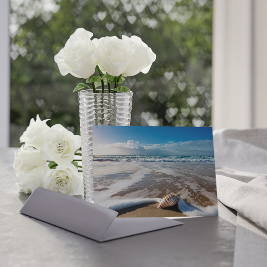 Holiday Cards - Echoes in the Foam – The Conch’s Whisper