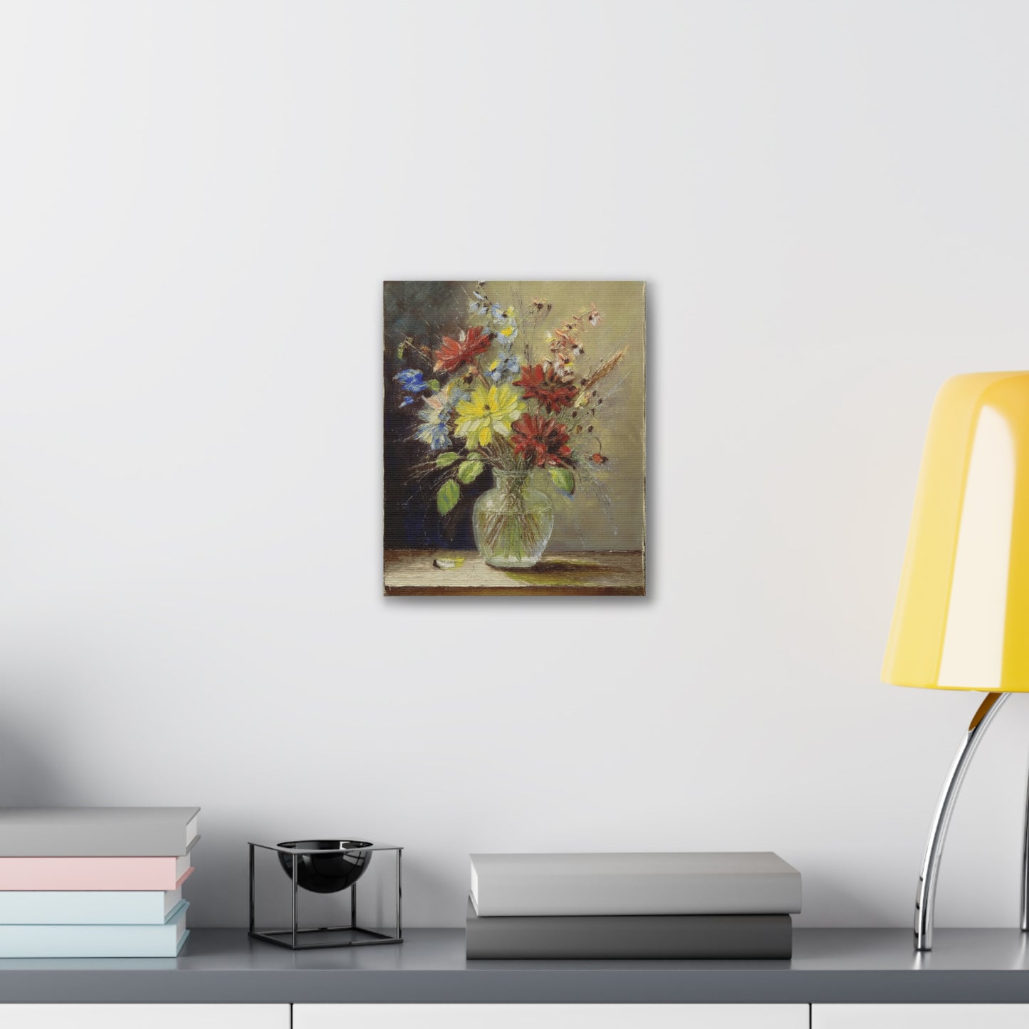 Vintage Floral Canvas Art, Impressionist Wall Decor, Flower Artwork, Home Decor, Gift for Flower Lovers, Spring Decor