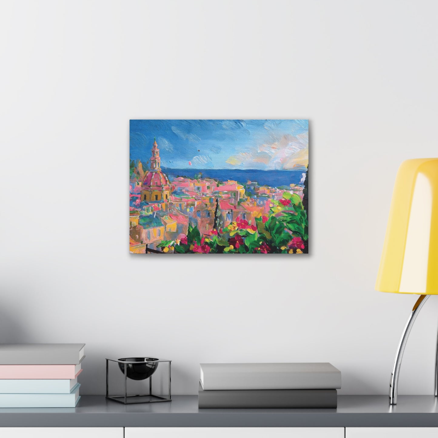 Vibrant Canvas Art Print, Colorful Wall Decor, Home Interior Decoration, Unique Gift for Art Lovers, Gallery Wall Accent