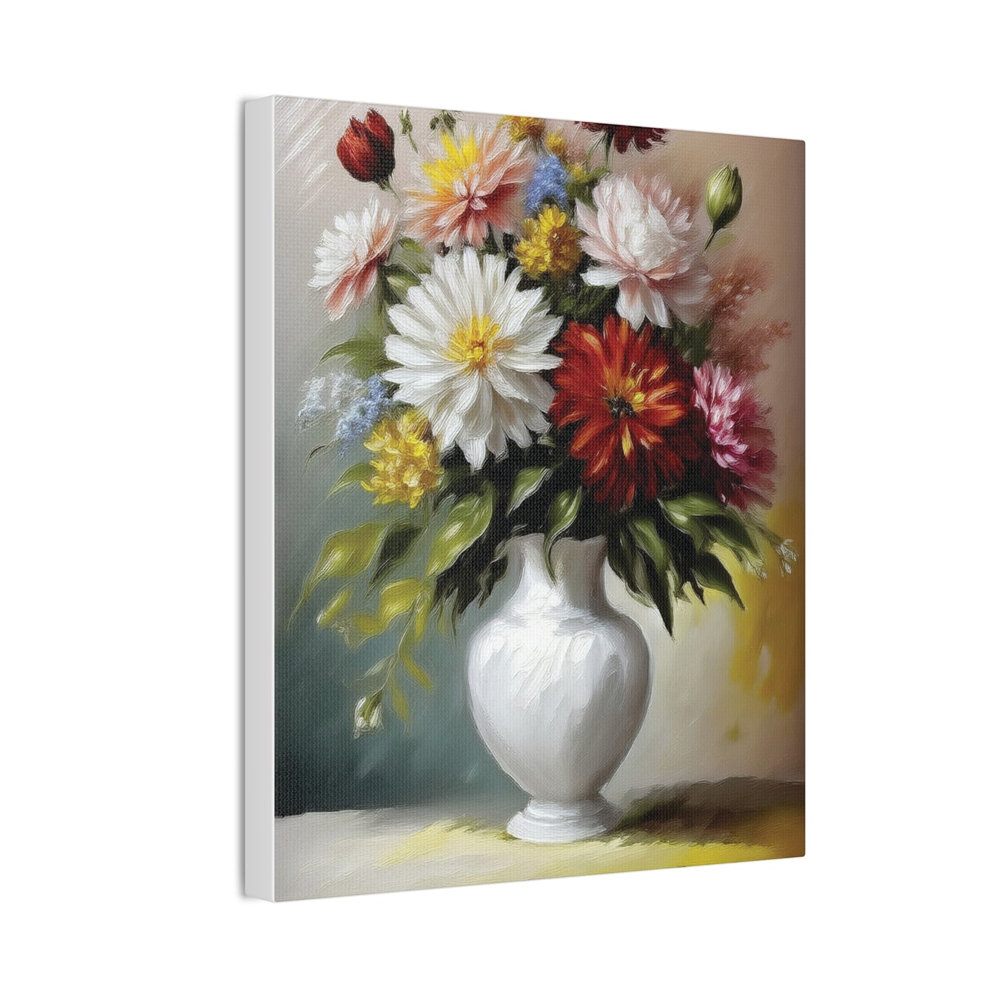 Floral Canvas Print, Beautiful Flower Artwork for Home Decor, Garden Lover Gift, Wall Art for Special Occasions