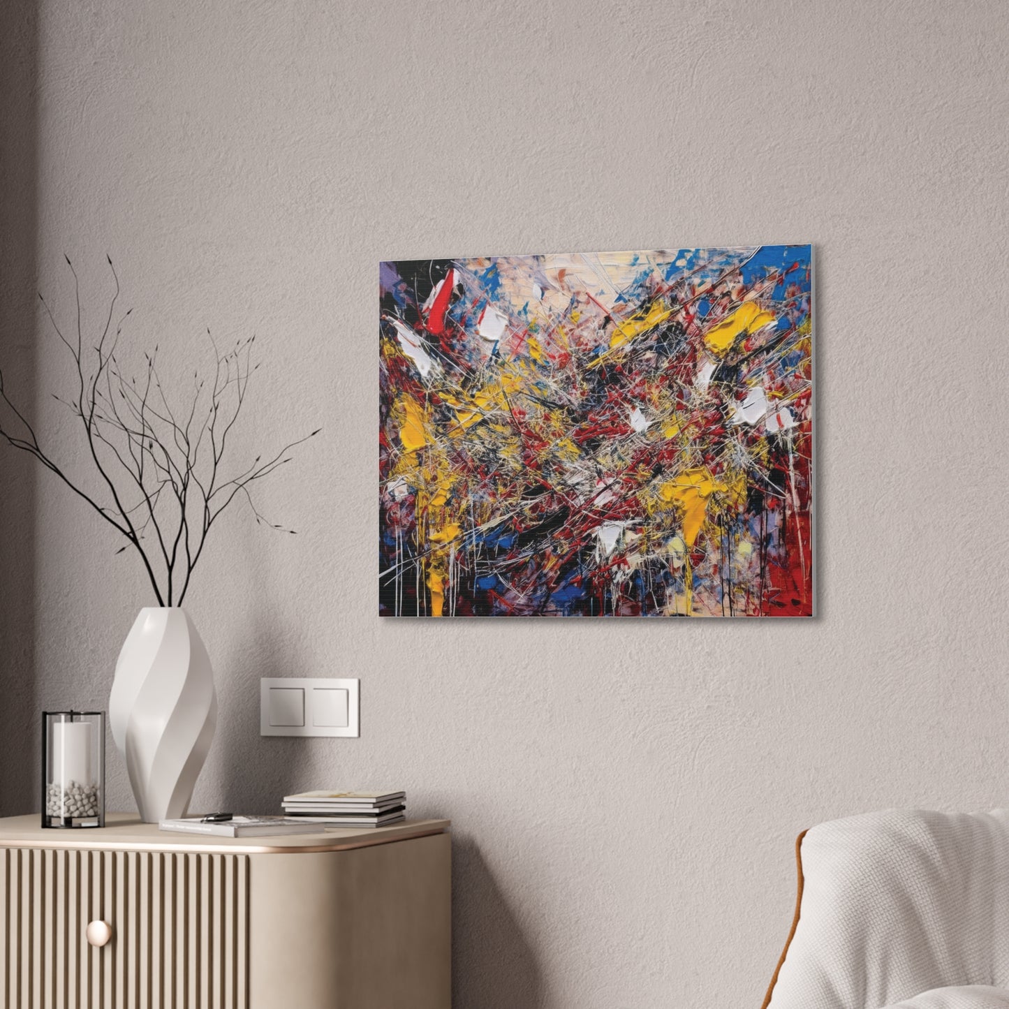 Canvas Stretched Wall Art - Magnum Opus