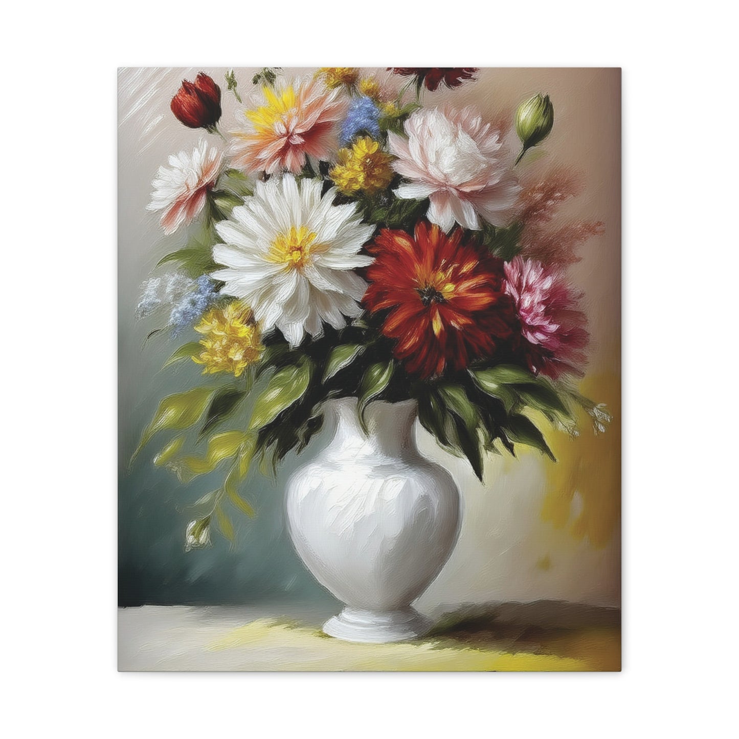 Floral Canvas Print, Beautiful Flower Artwork for Home Decor, Garden Lover Gift, Wall Art for Special Occasions