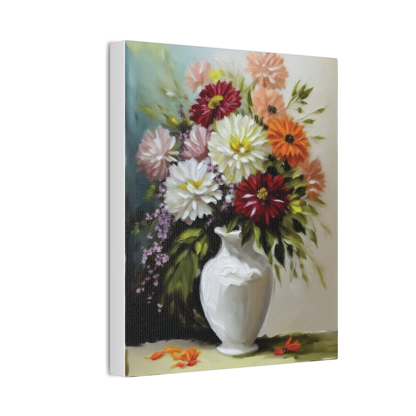 Floral Canvas Art Print, Wall Decor for Home, Gift for Gardeners, Elegant Artwork for Living Room, Unique Gift for Mother’s Day, [...]