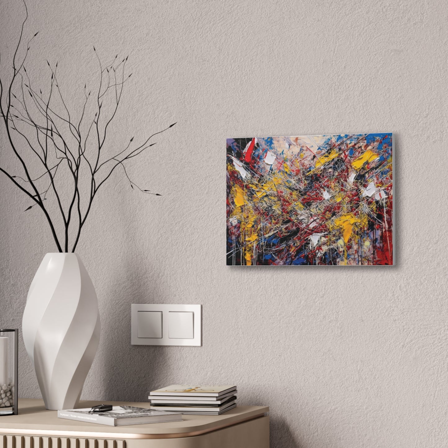 Canvas Stretched Wall Art - Magnum Opus