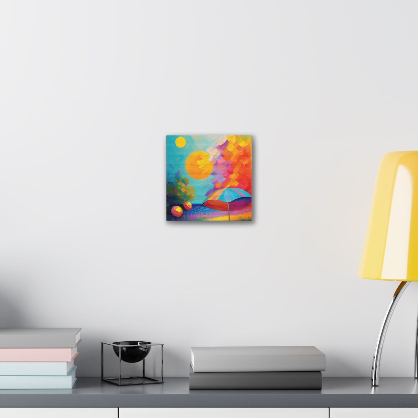 Vibrant Canvas Art, Colorful Wall Decor for Home, Brighten Your Space, Gift for Art Lovers, Ideal for Living Room or Bedroom