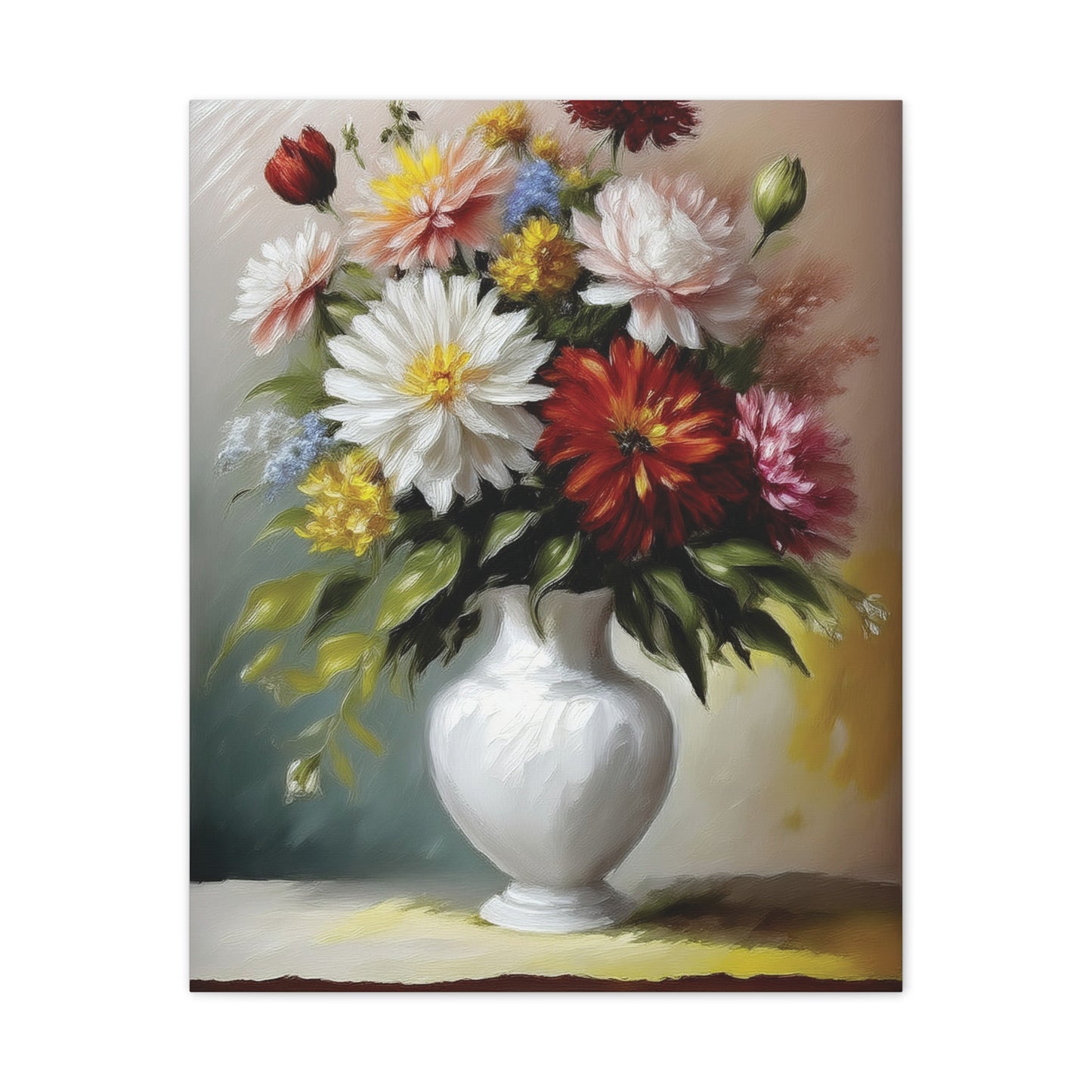 Floral Canvas Print, Beautiful Flower Artwork for Home Decor, Garden Lover Gift, Wall Art for Special Occasions