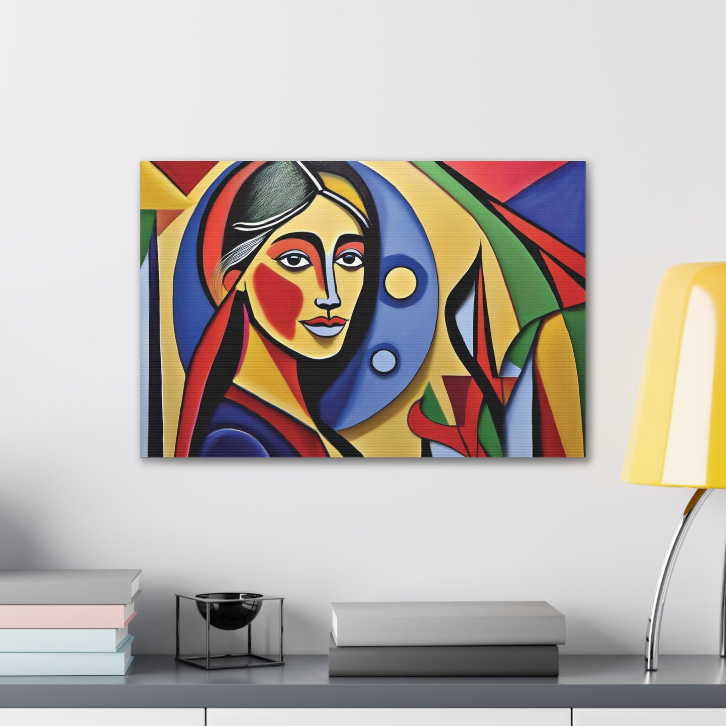 Abstract Art Canvas Print, Colorful Wall Decor for Living Room, Unique Gift for Art Lovers, Modern Home Decoration, Gallery Wall Art