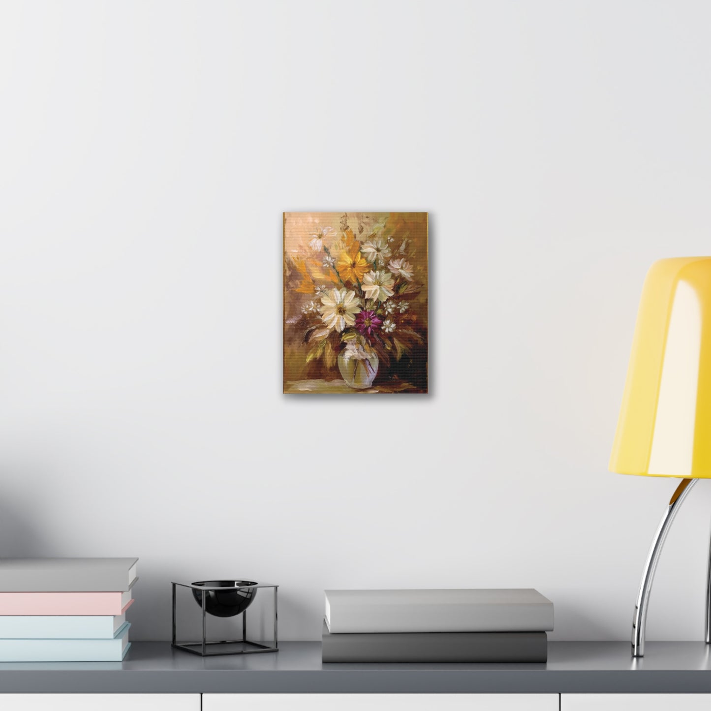 Floral Canvas Art Print, Home Decor, Gallery Wall Art, Mother's Day Gift, Vintage Flower Painting, Elegant Wall Decor