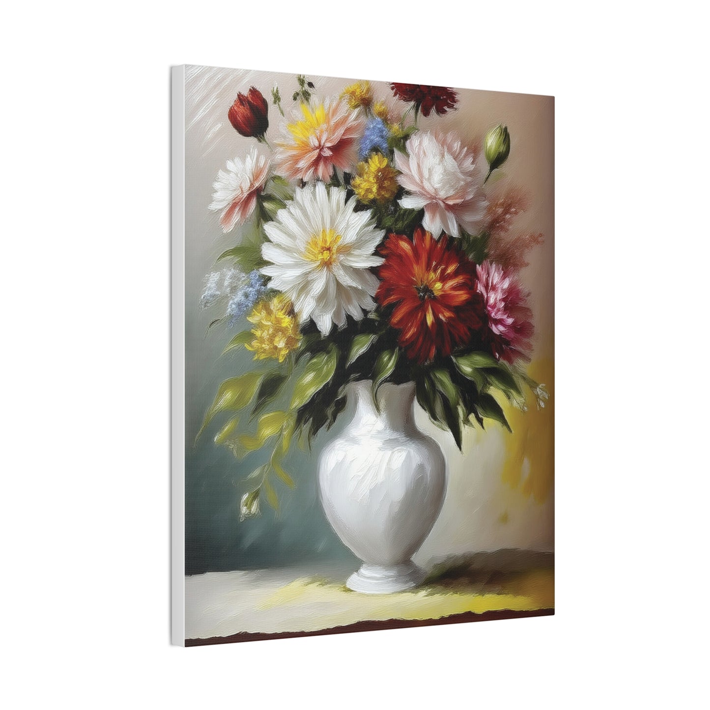 Floral Canvas Print, Beautiful Flower Artwork for Home Decor, Garden Lover Gift, Wall Art for Special Occasions